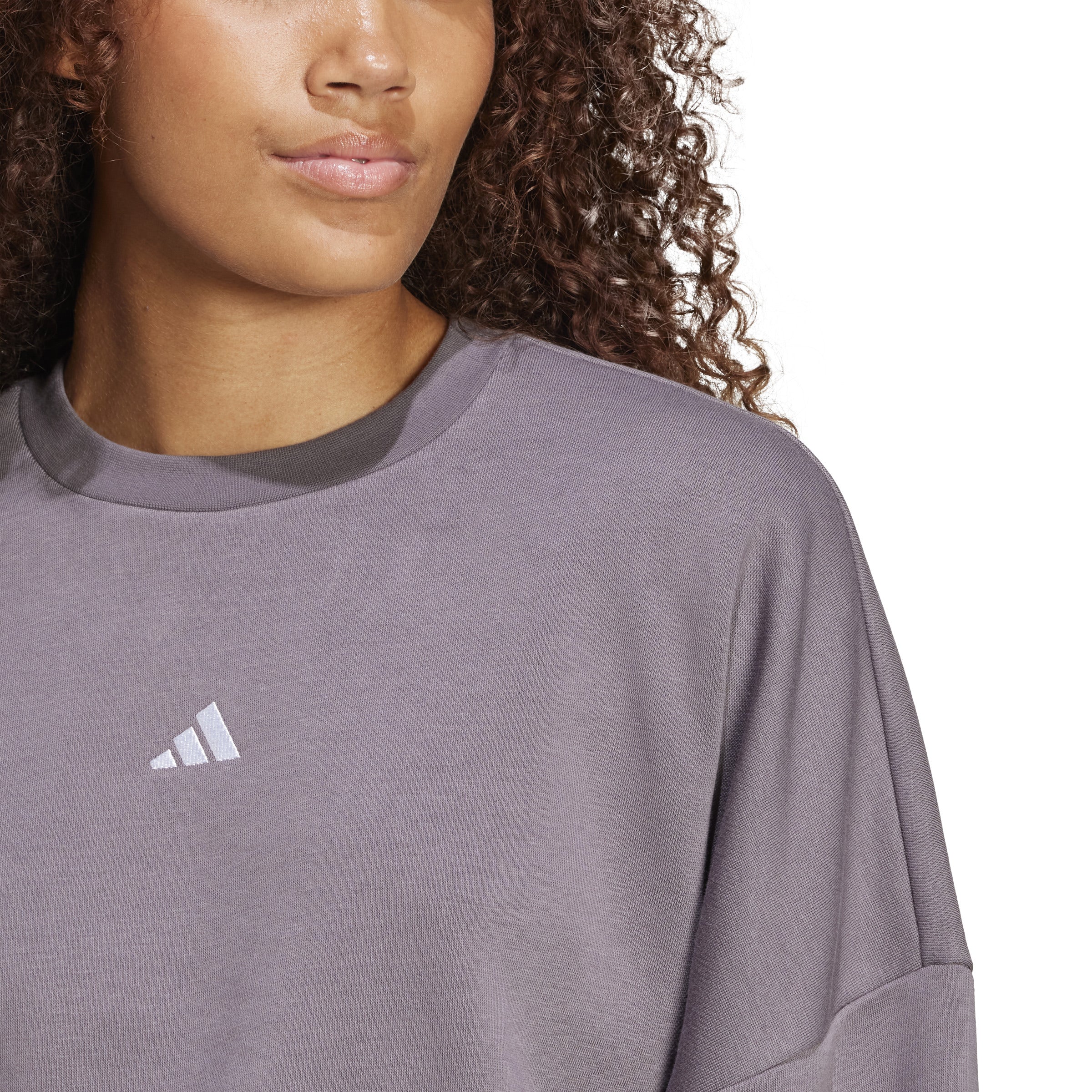 adidas Essentials Small Logo Feelcozy Womens Sweatshirt