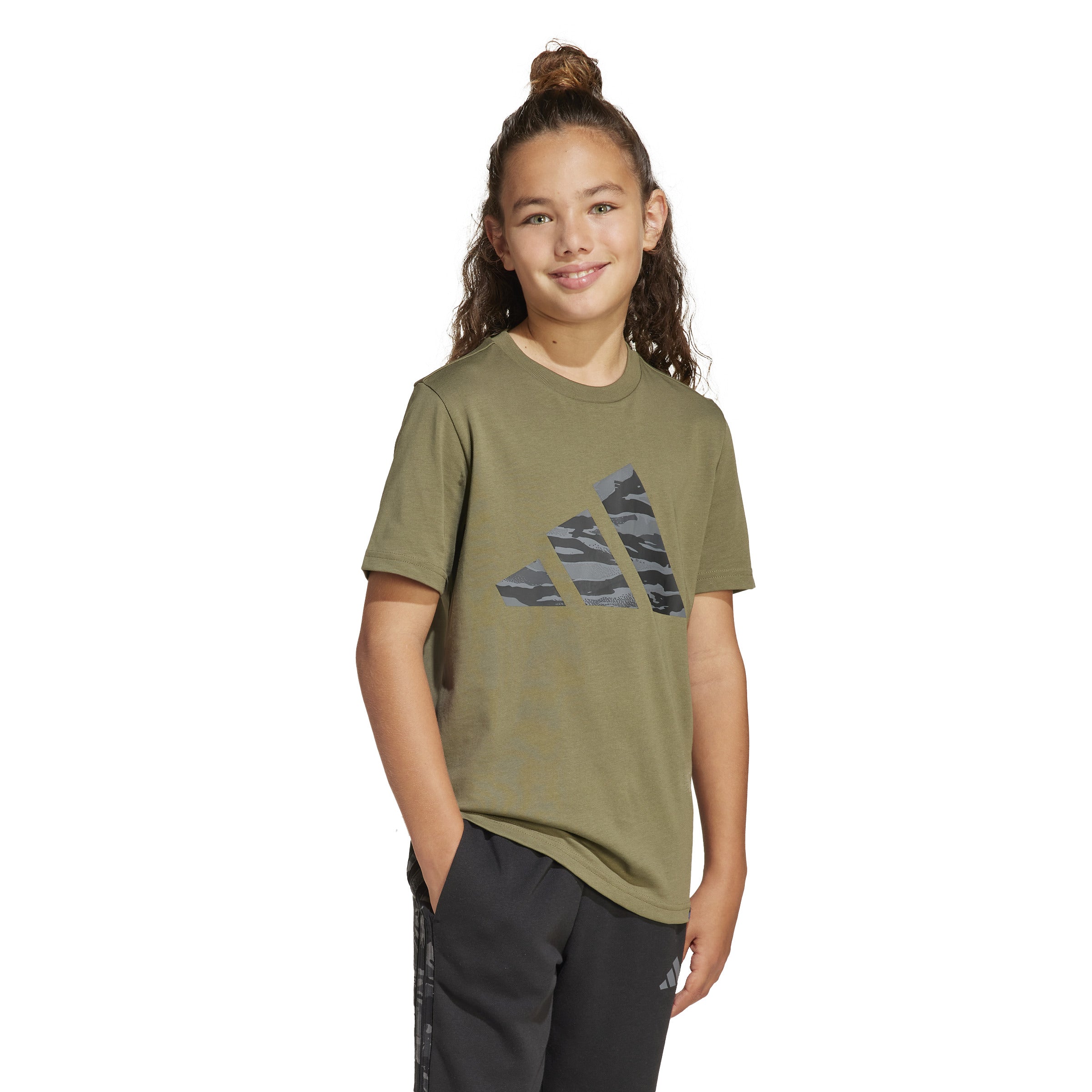 adidas Camo Graphic Kids Tee