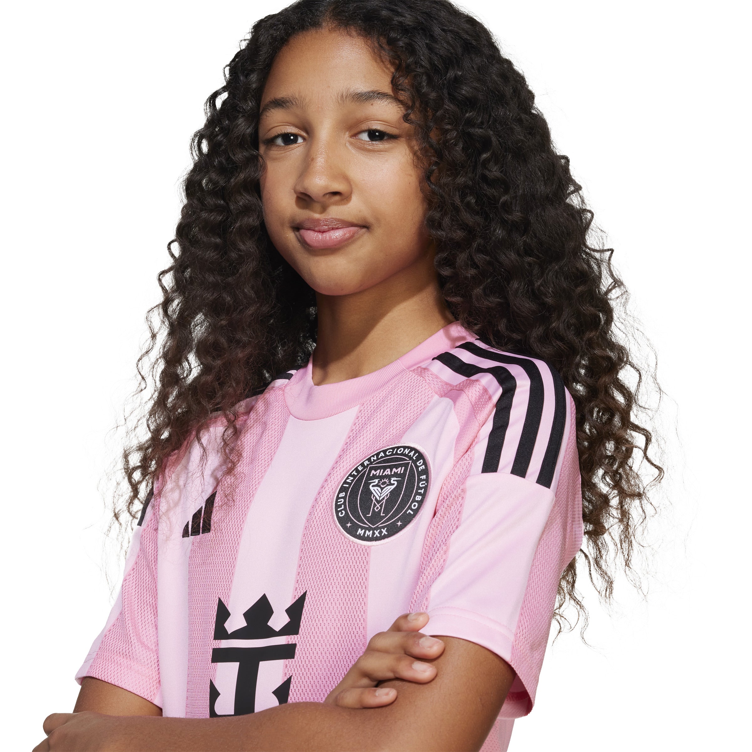 adidas Inter Miami 25-26 Messi Kids Home Jersey