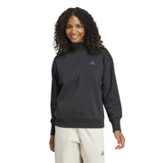 adidas ALL SZN Fleece Loose Womens Quarter-Zip