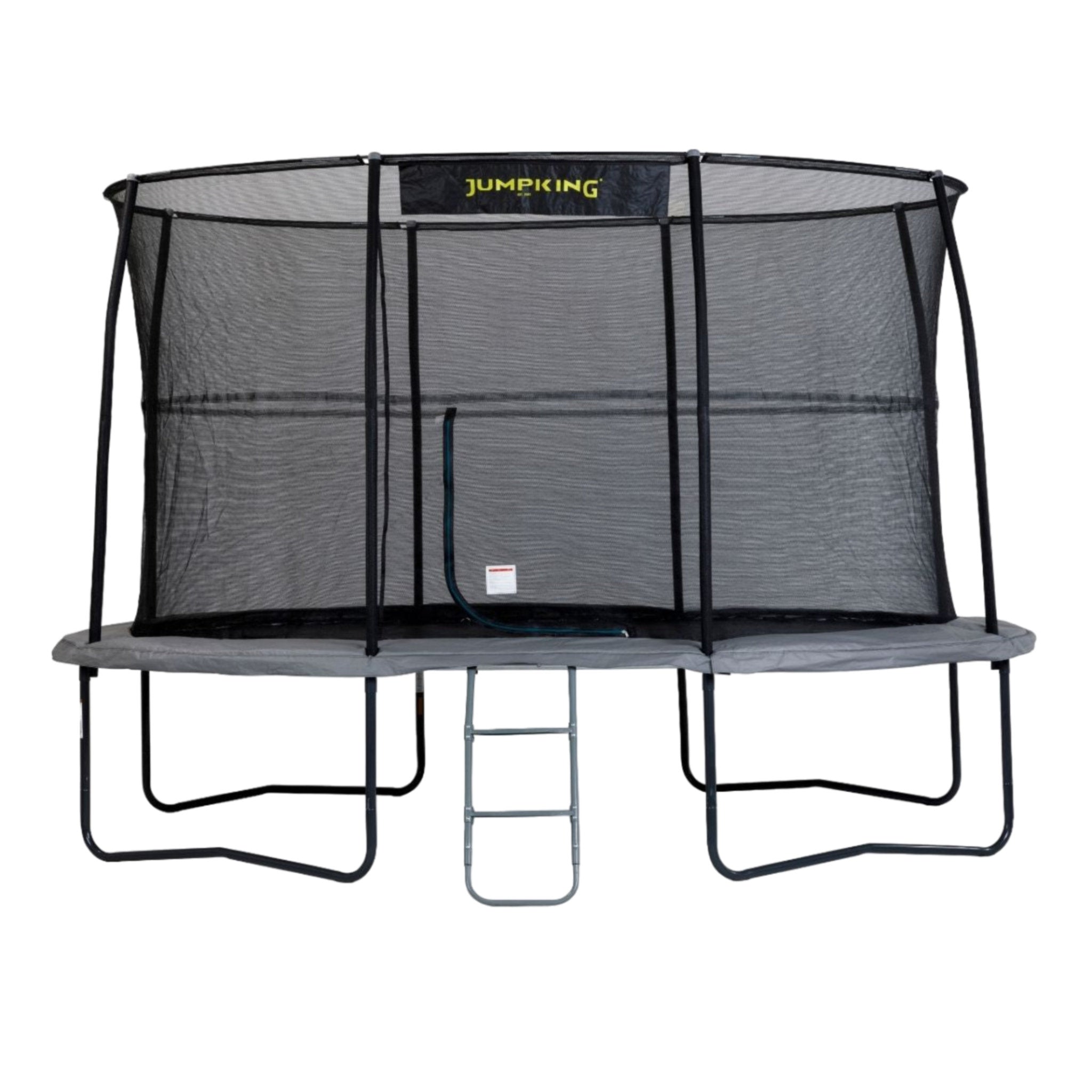 Jumpking Oval Combo Deluxe Trampoline 9 ft x 13 ft