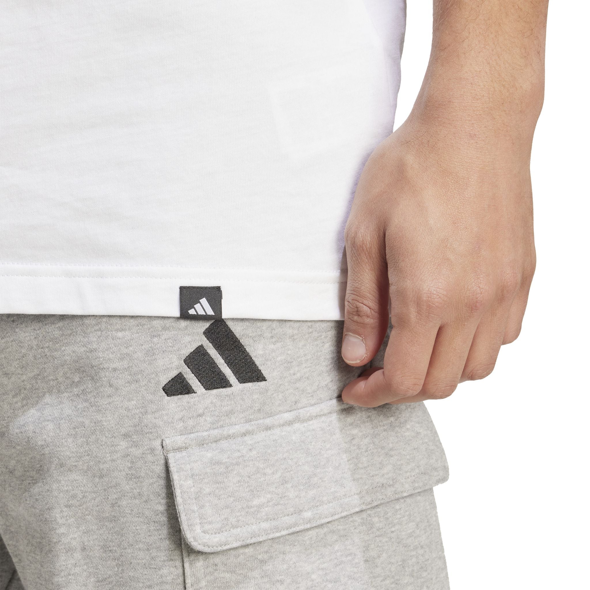 adidas Camo Logo Graphic Mens Tee