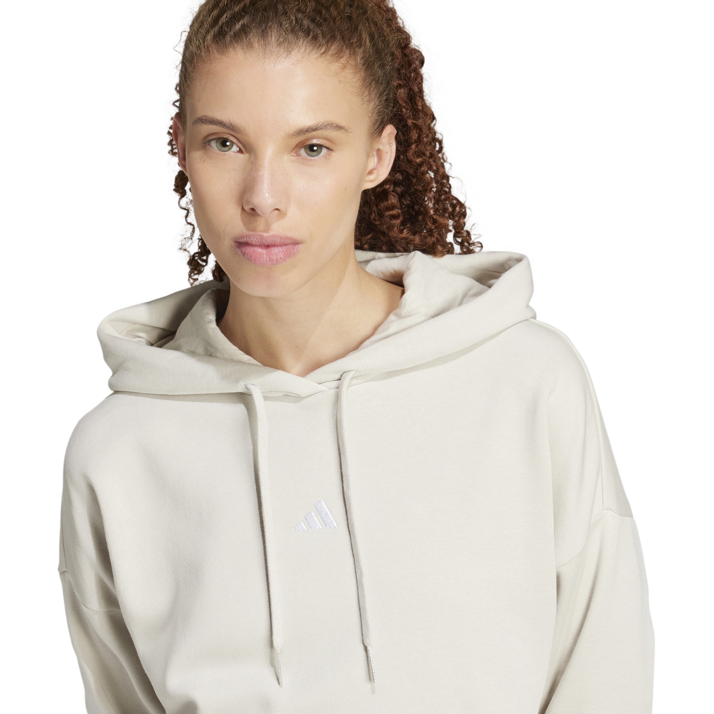 adidas Essentials Small Logo Feel Cozy Womens Hoodie