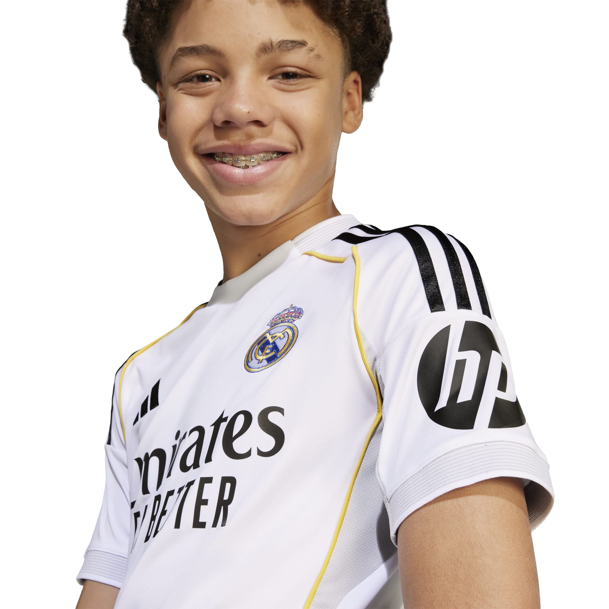 adidas Real Madrid 25/26 Kids Home Jersey