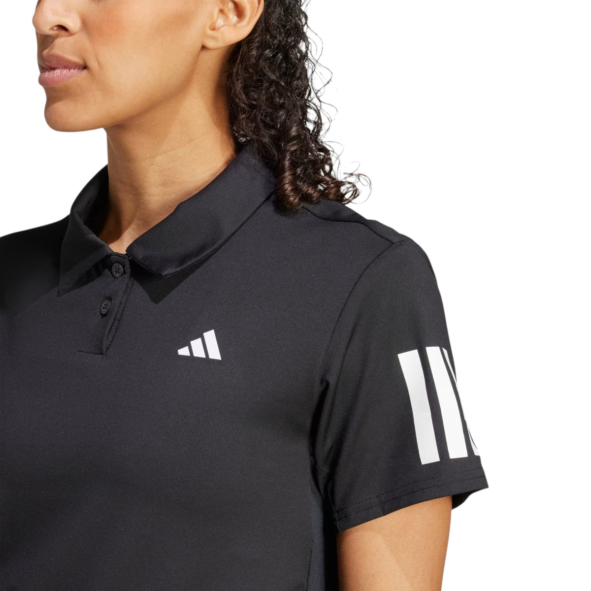 adidas Climacool 3-Stripes Tennis Womens Polo Shirt