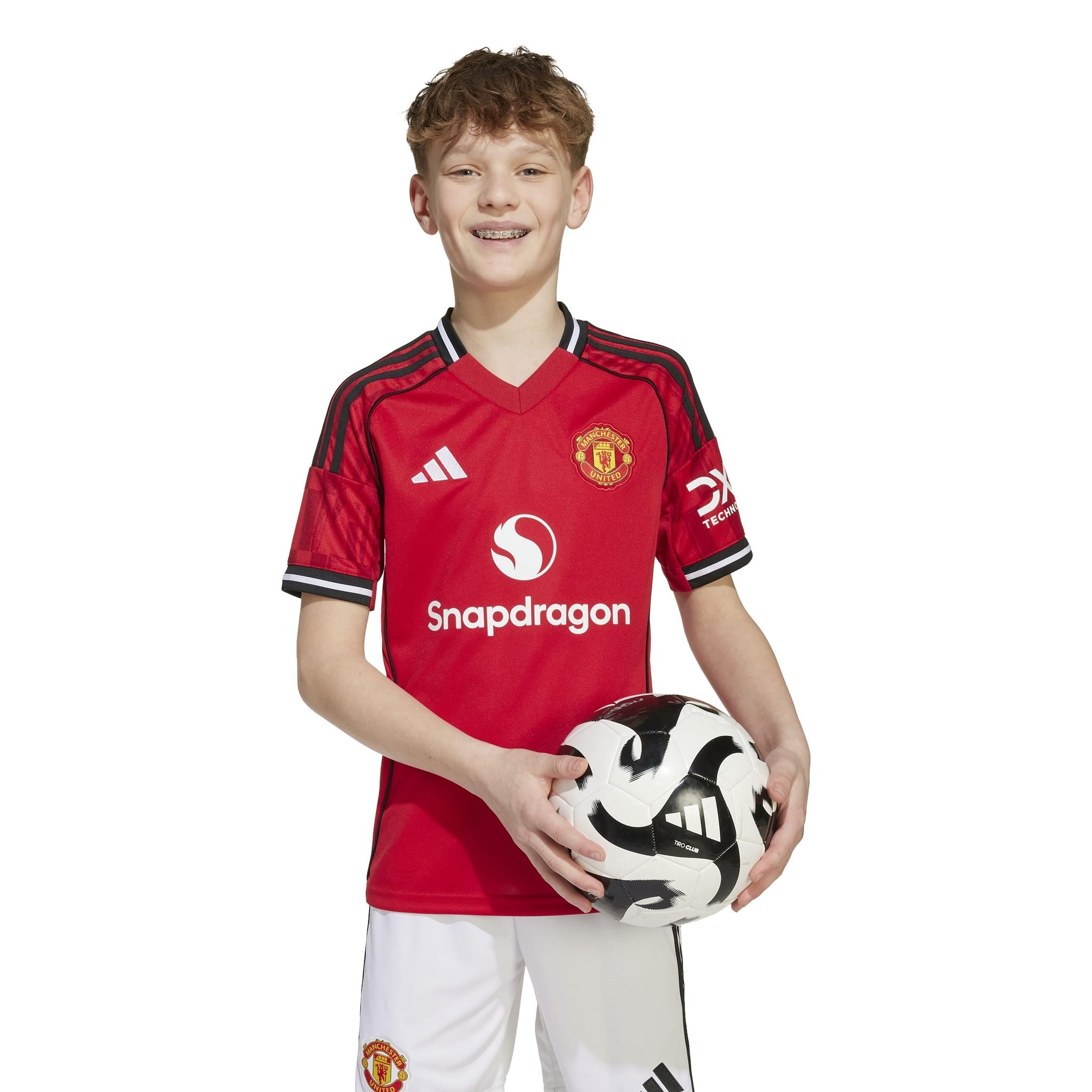 adidas Manchester United 25/26 Kids Home Jersey