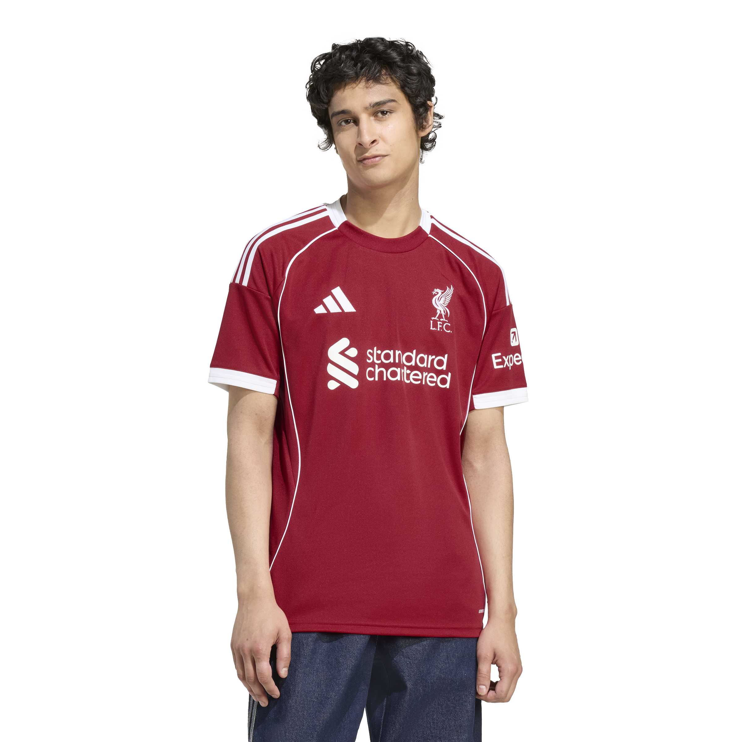 adidas Liverpool FC 25/26 Mens Home Jersey