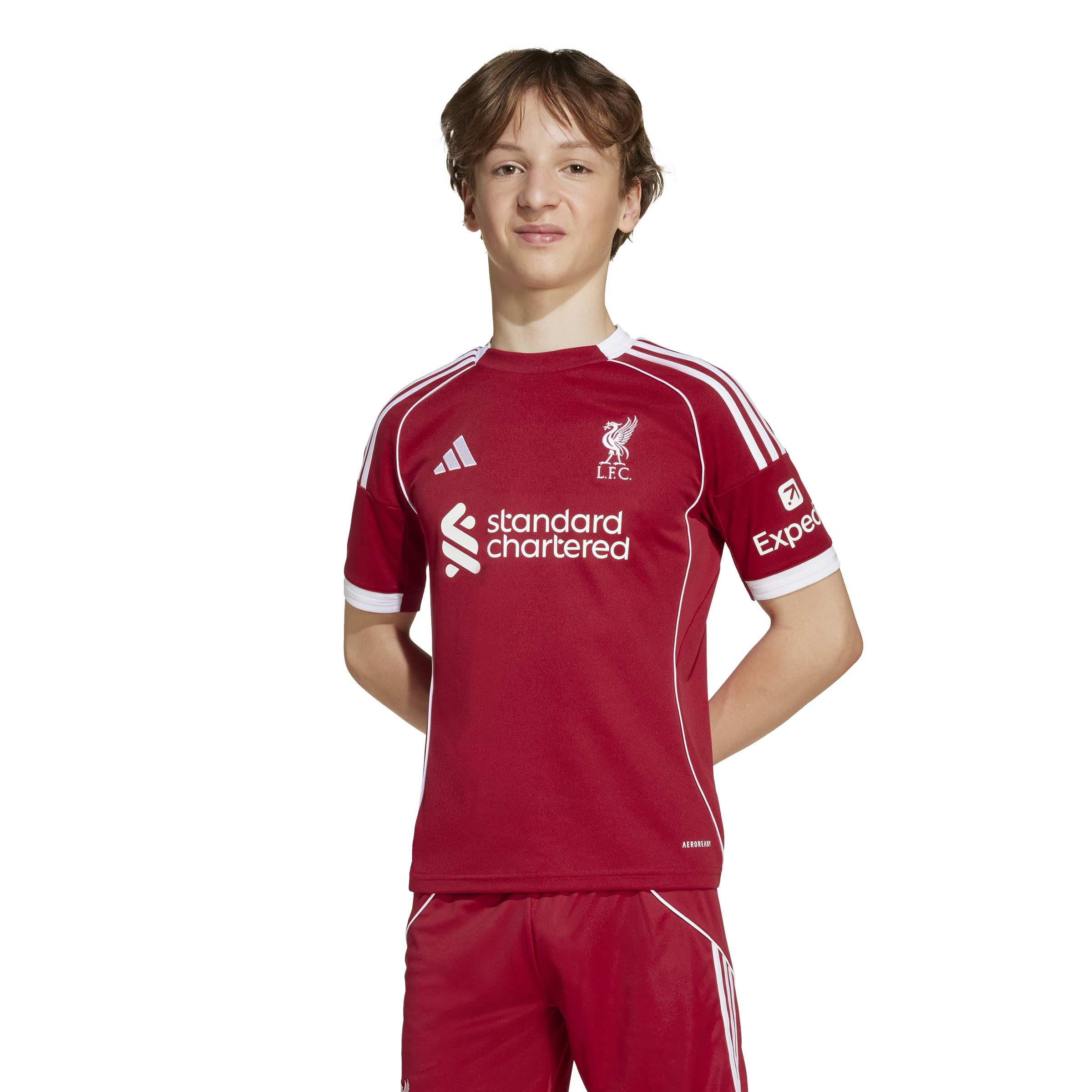 adidas Liverpool FC 25/26 Kids Home Jersey