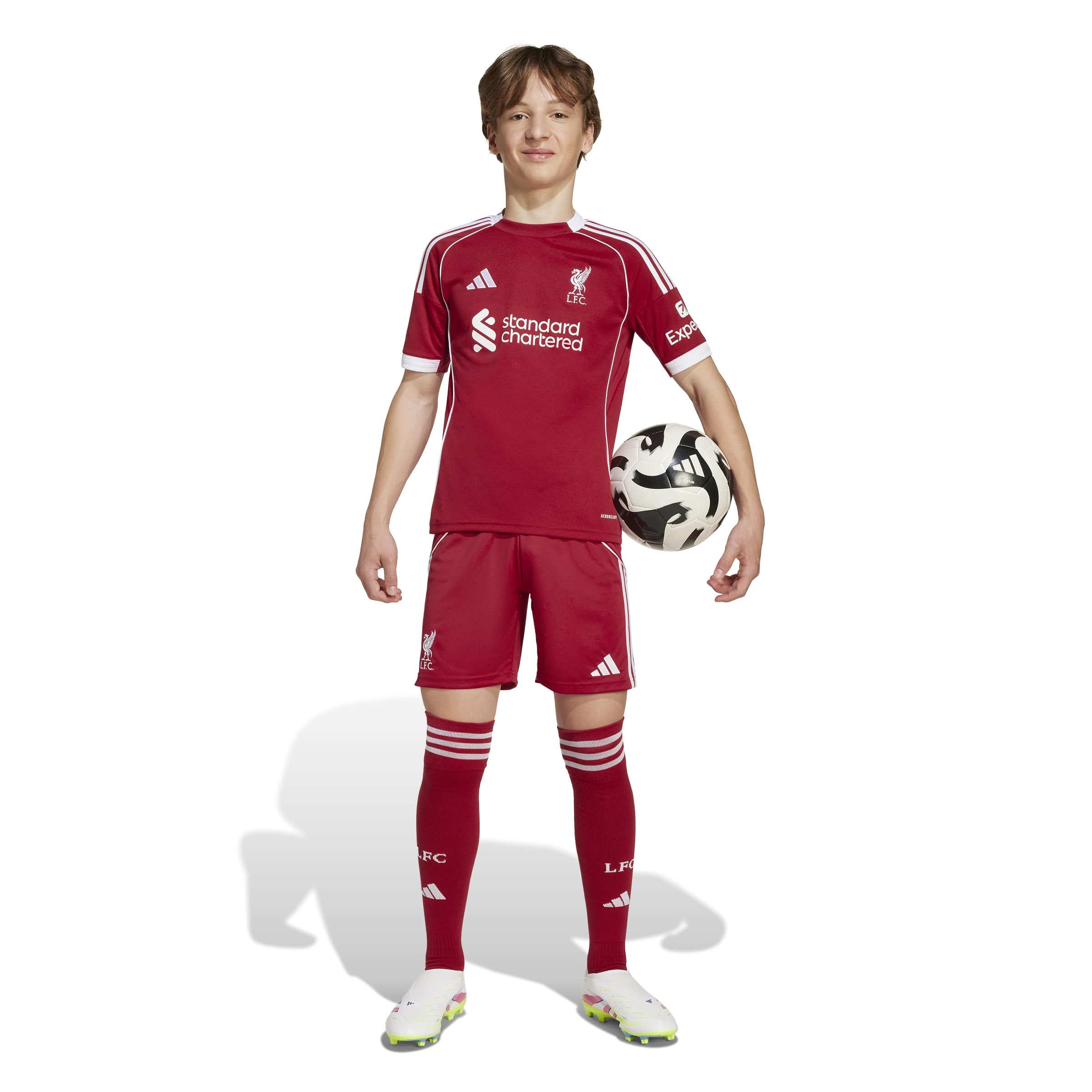 adidas Liverpool FC 25/26 Kids Home Jersey