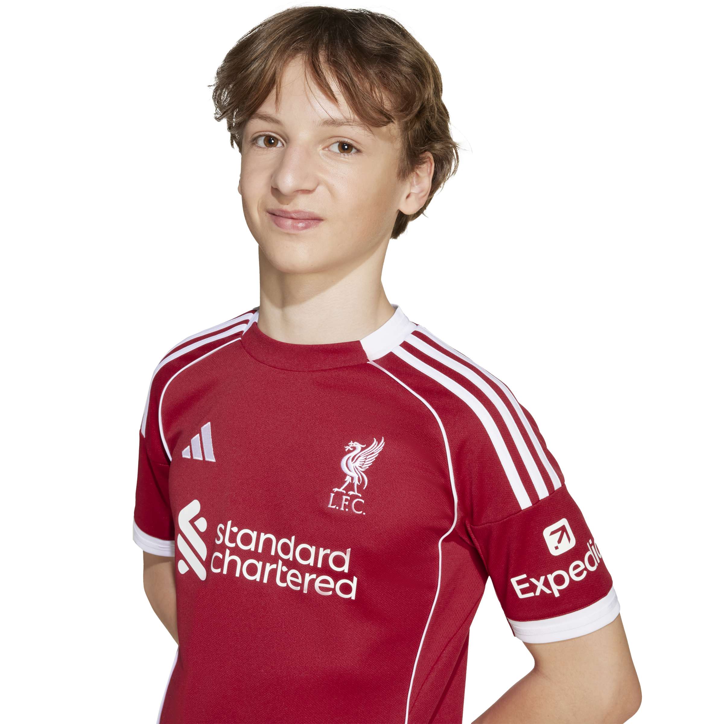 adidas Liverpool FC 25/26 Kids Home Jersey