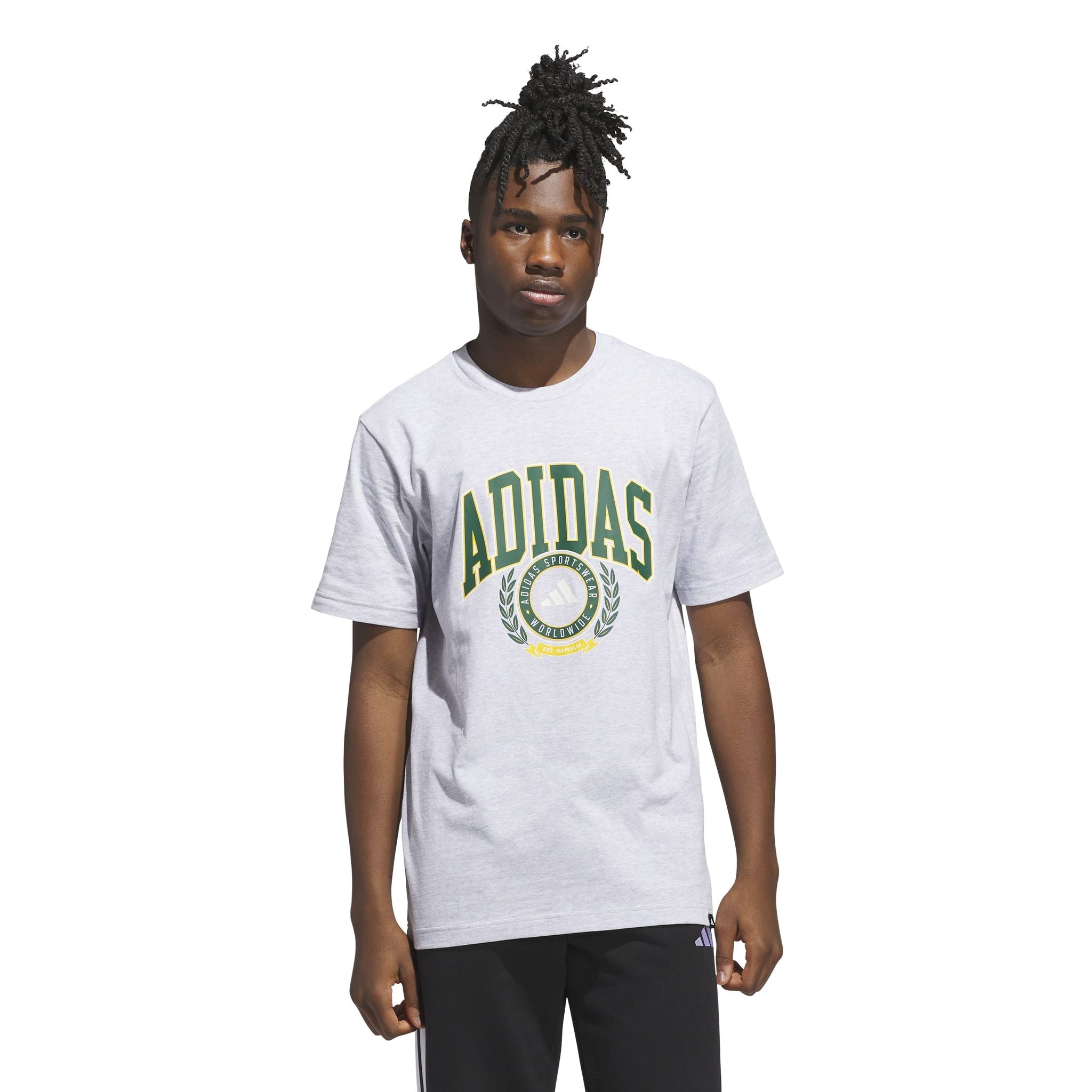 adidas Varsity Crest Graphic Mens Tee