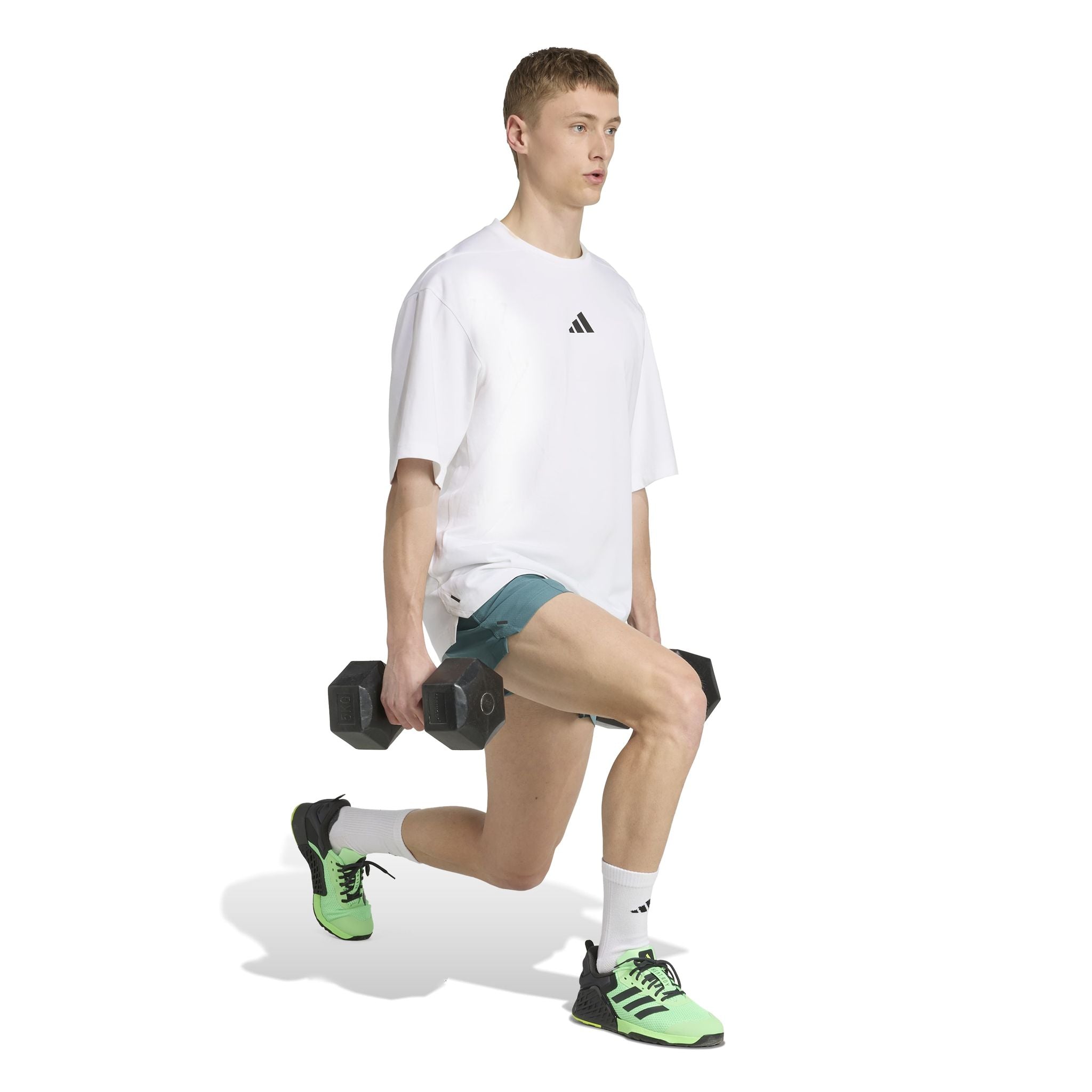adidas Power Workout Mens Oversize Tee