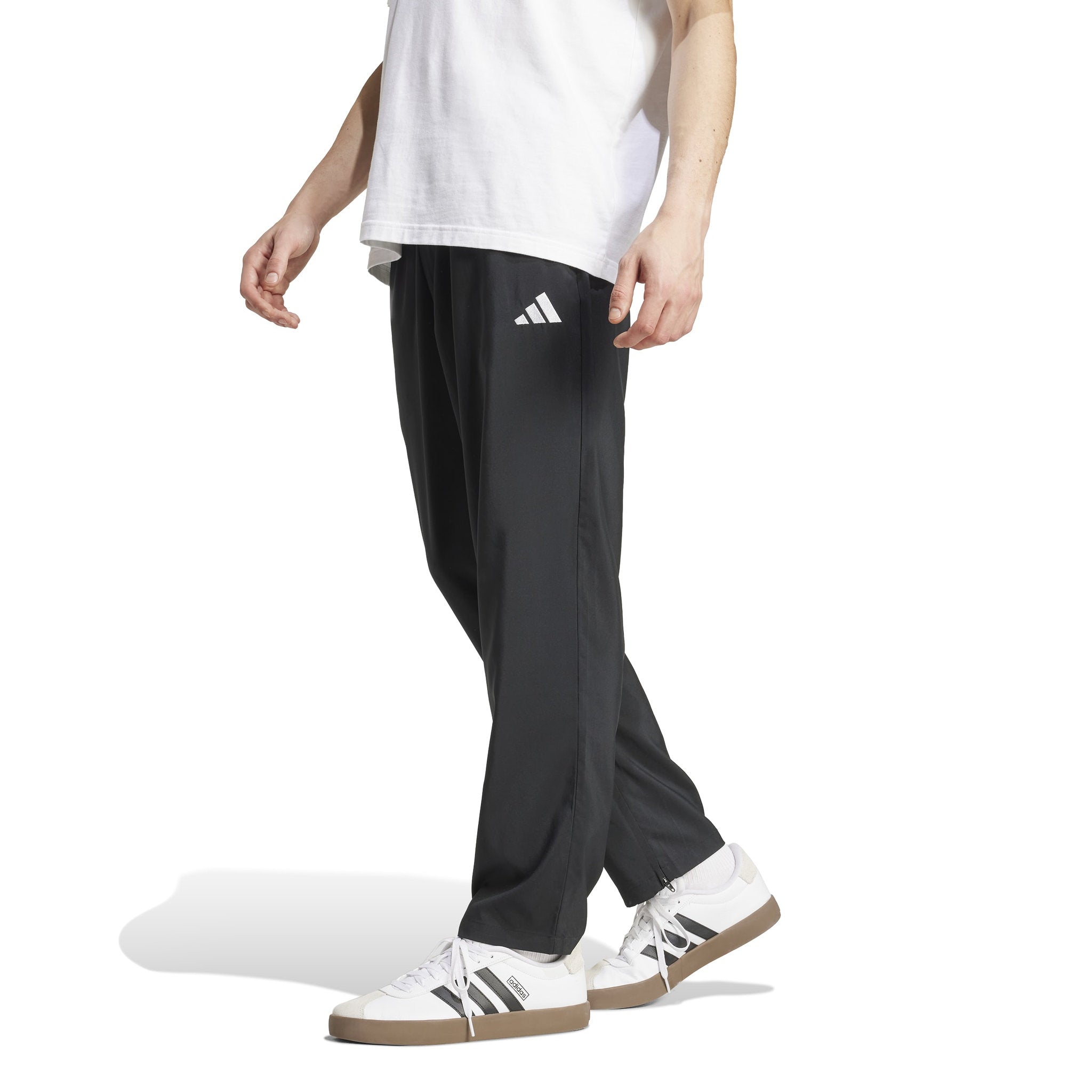 adidas Essentials Small Logo Open-Hem Stanford Mens Tracksuit Pants