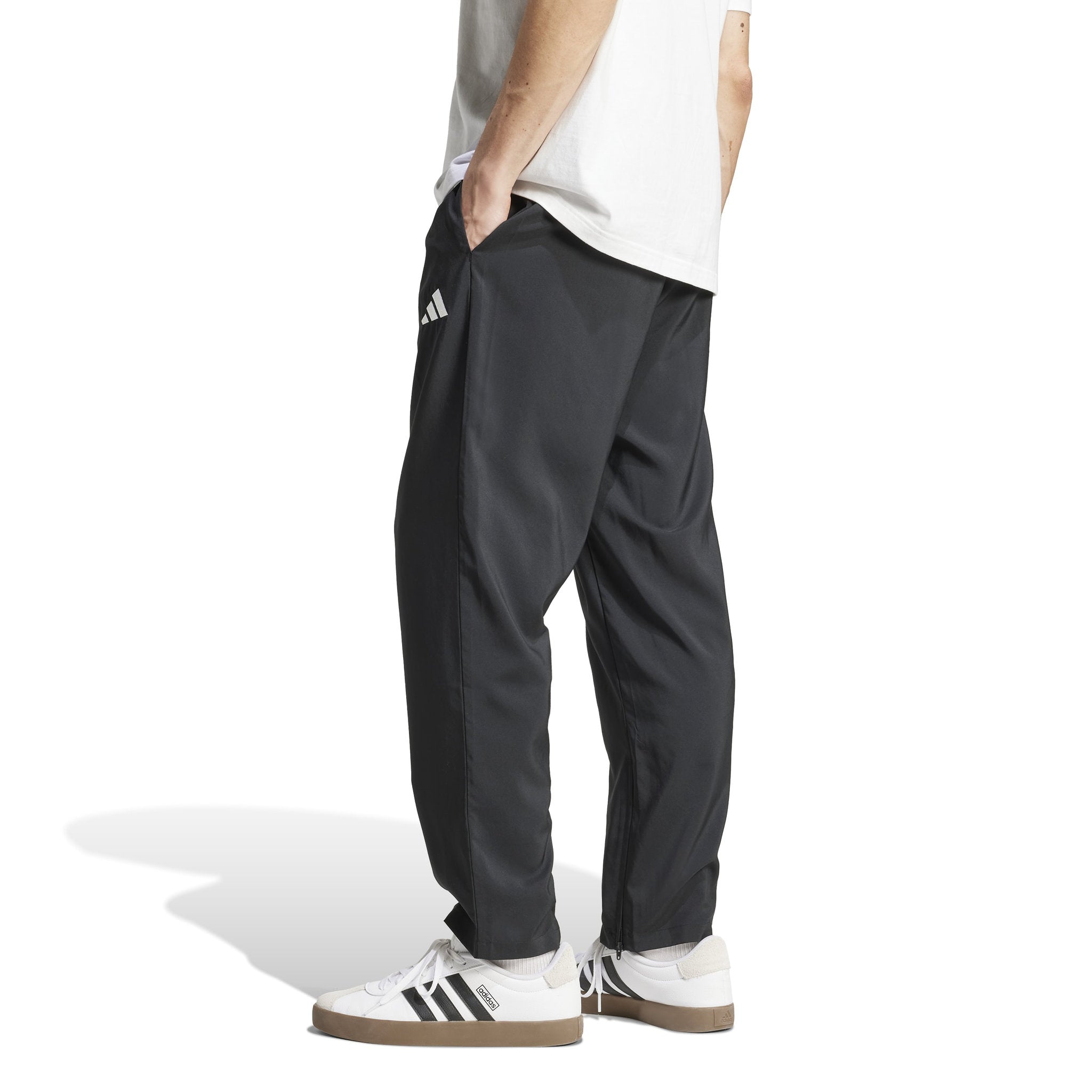 adidas Essentials Small Logo Open-Hem Stanford Mens Tracksuit Pants