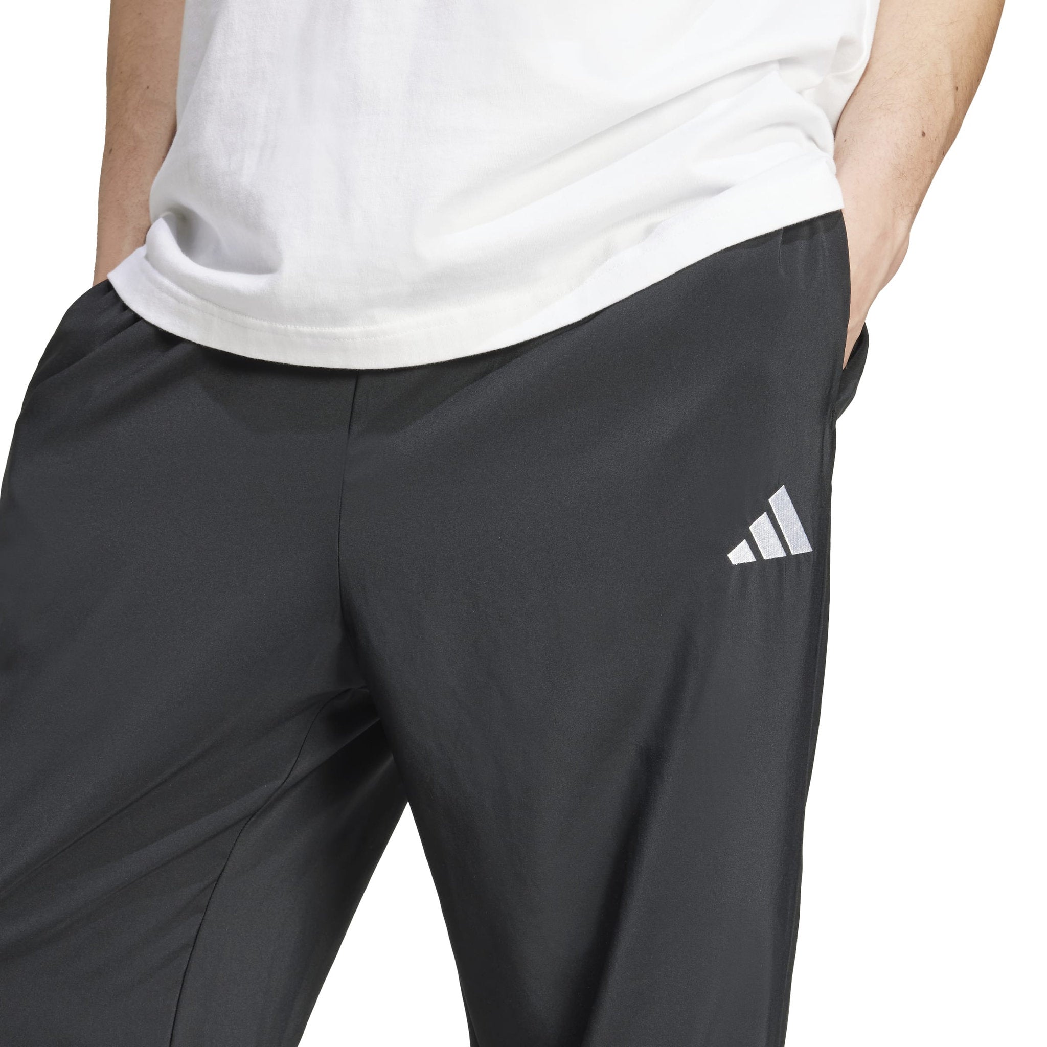 adidas Essentials Small Logo Open-Hem Stanford Mens Tracksuit Pants