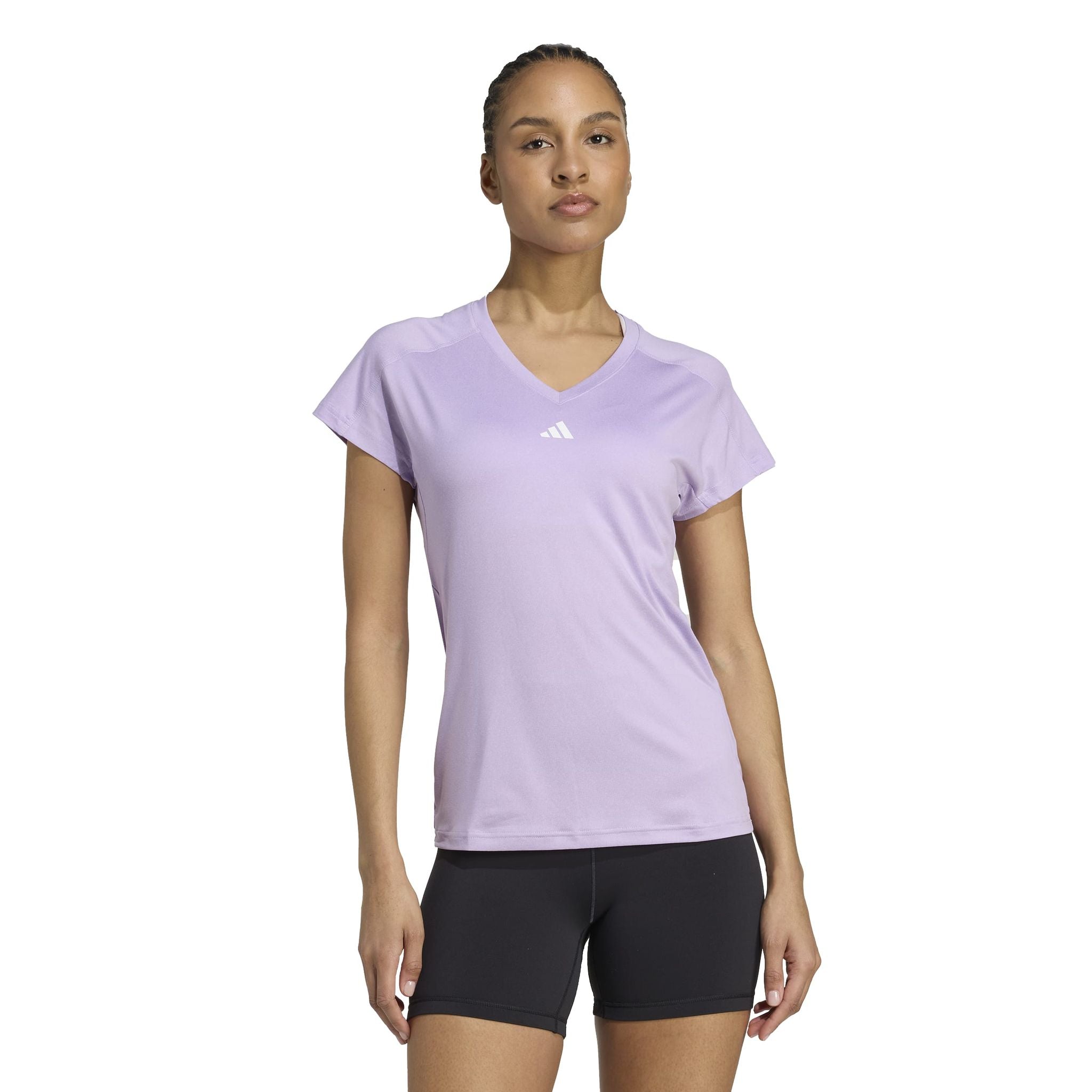 adidas AEROREADY Train Essentials Womens V-Neck Tee