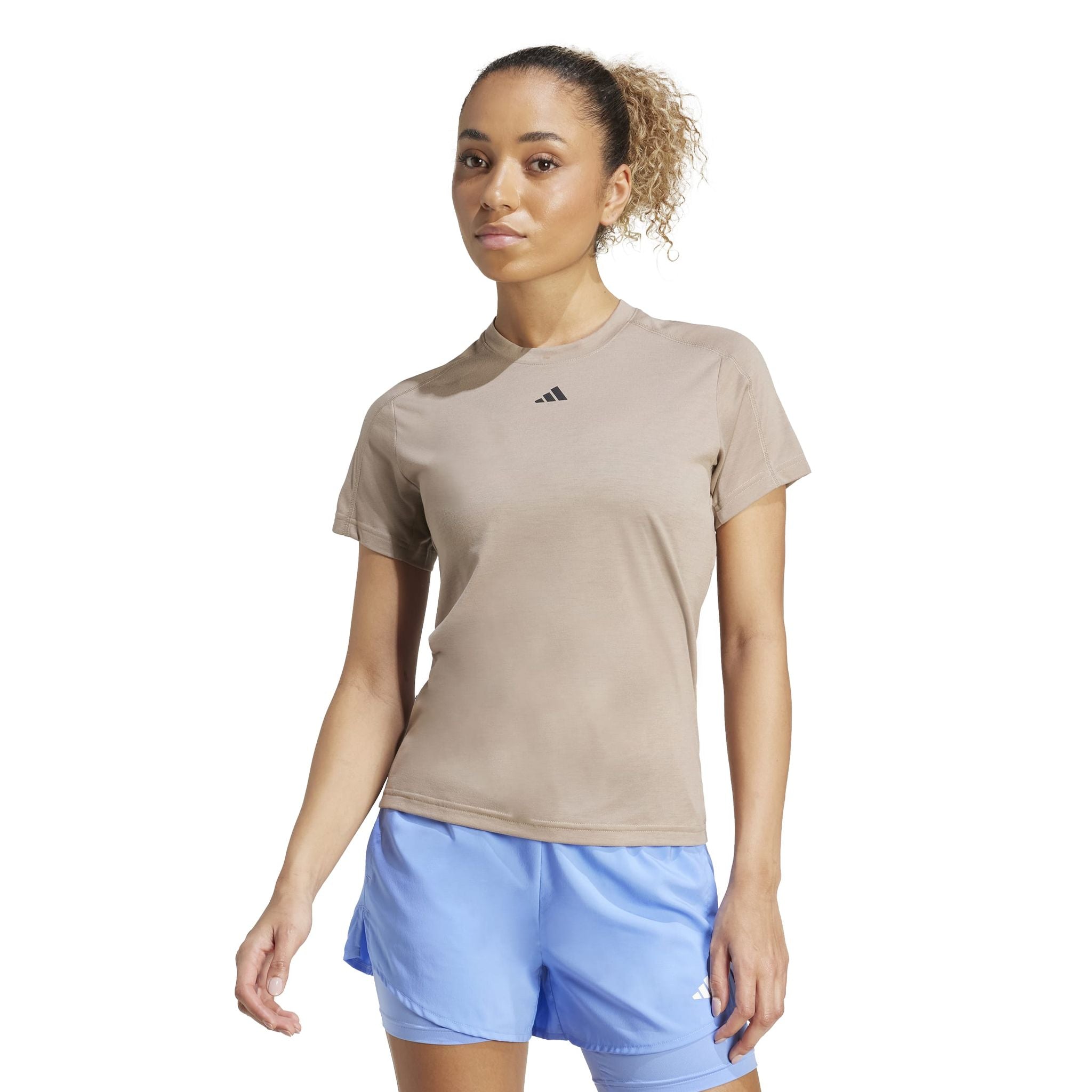 adidas AEROREADY Workout Essentials Womens Crewneck Tee