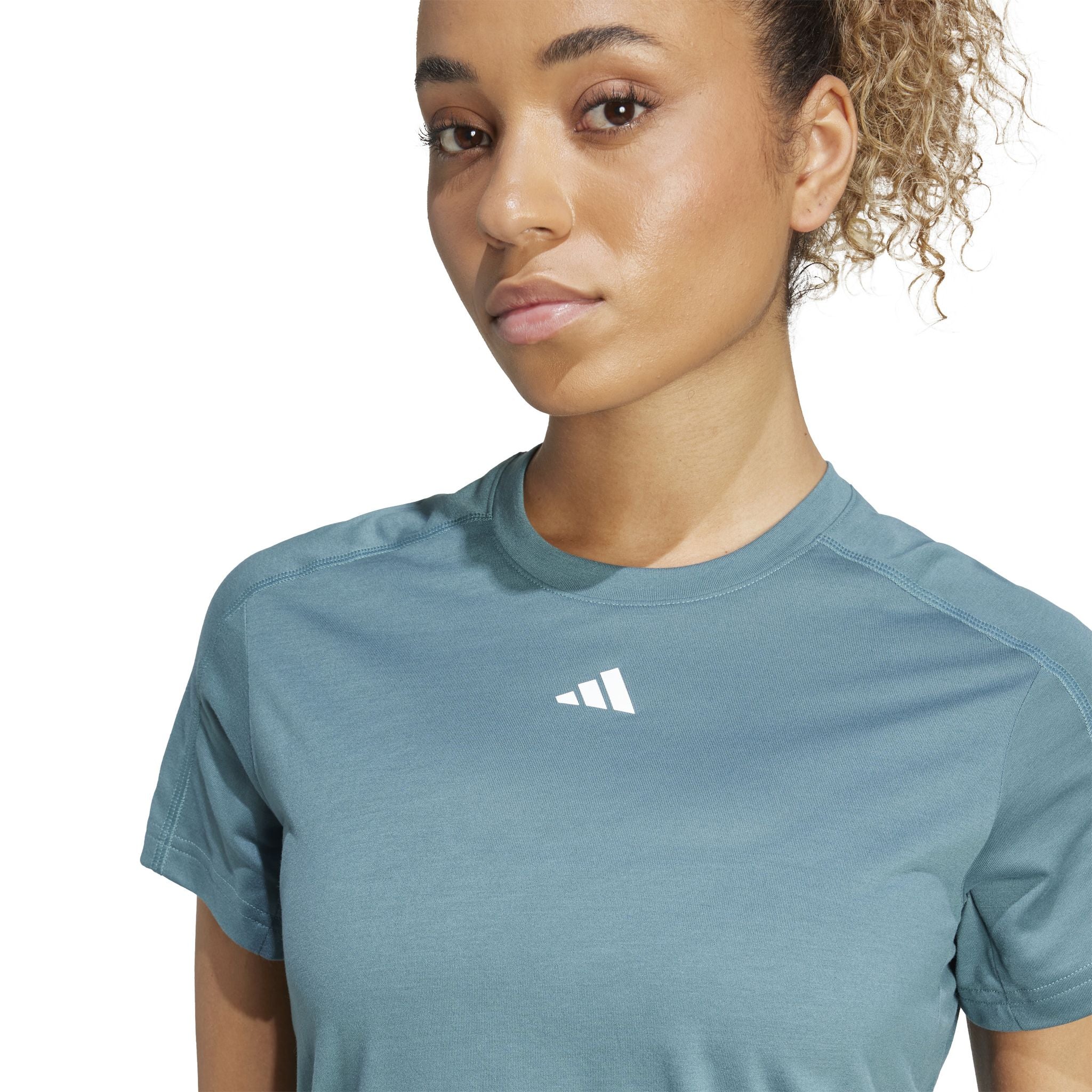 adidas AEROREADY Workout Essentials Womens Crewneck Tee