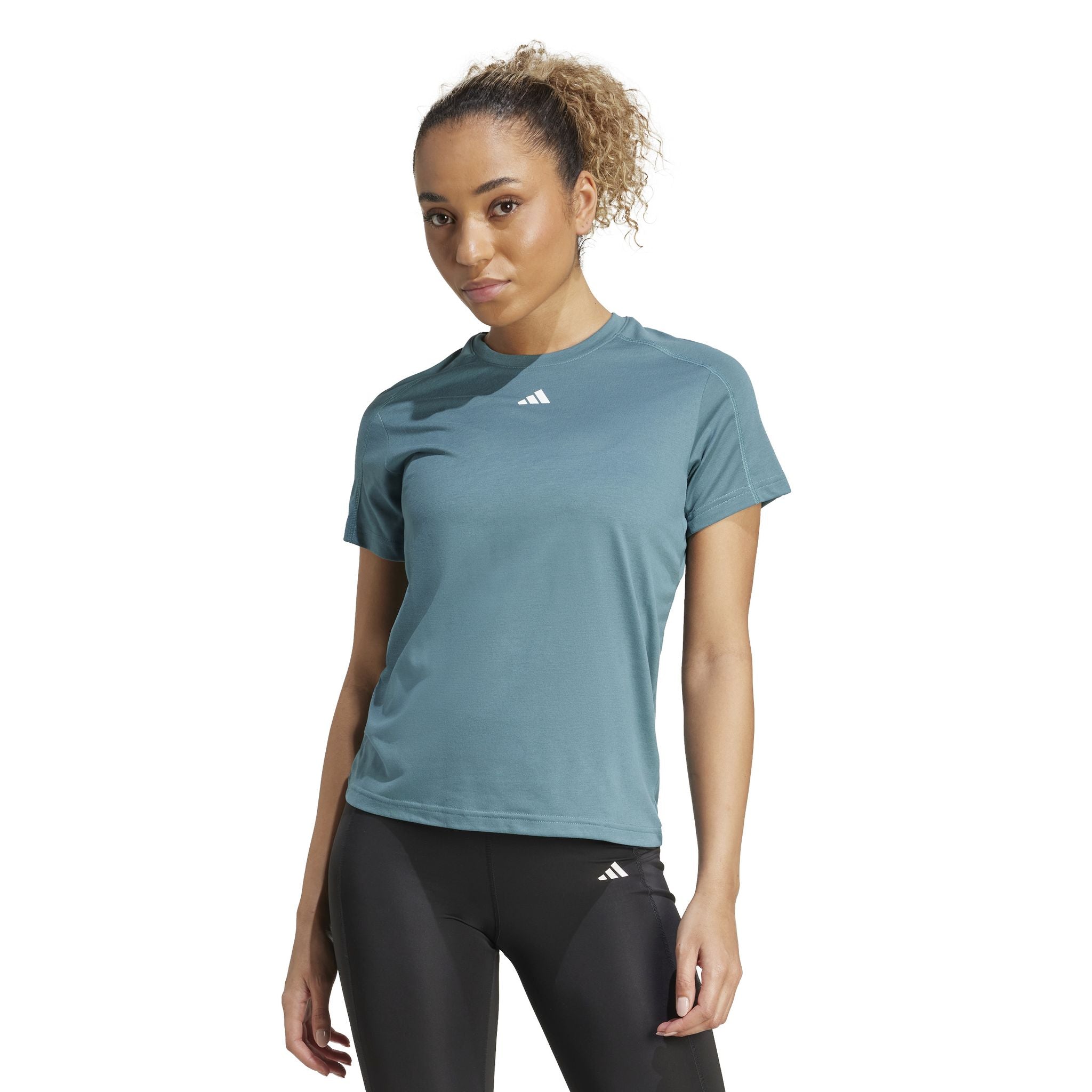 adidas AEROREADY Workout Essentials Womens Crewneck Tee