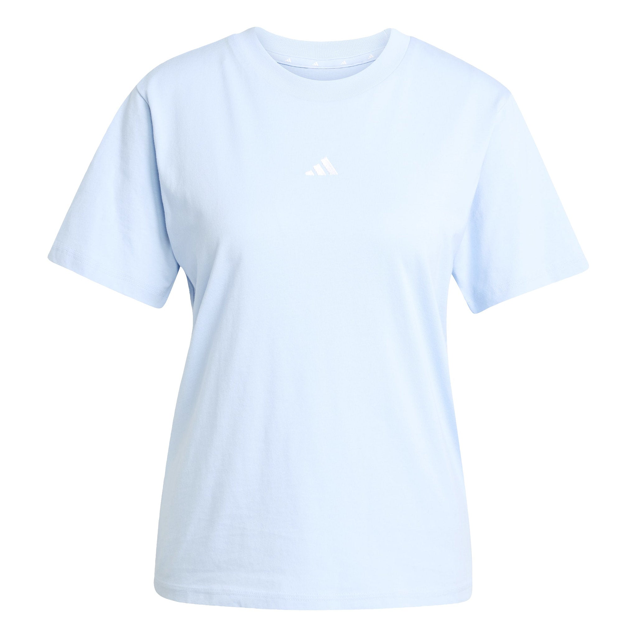 adidas Essentials Small Logo Womens Cotton Tee