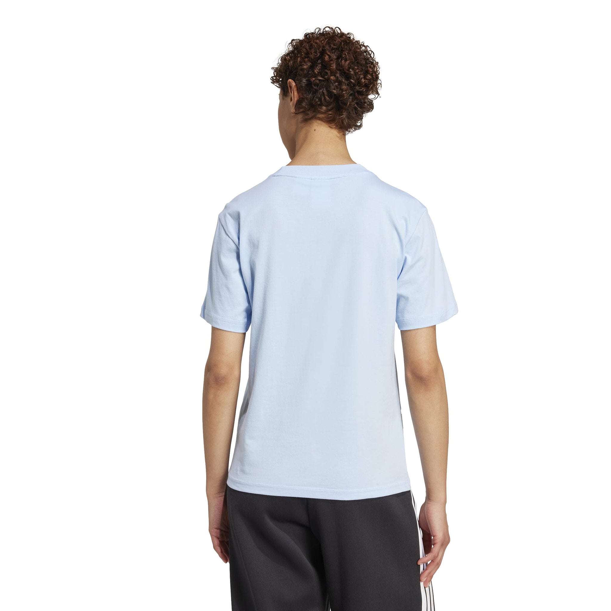 adidas Essentials Small Logo Womens Cotton Tee