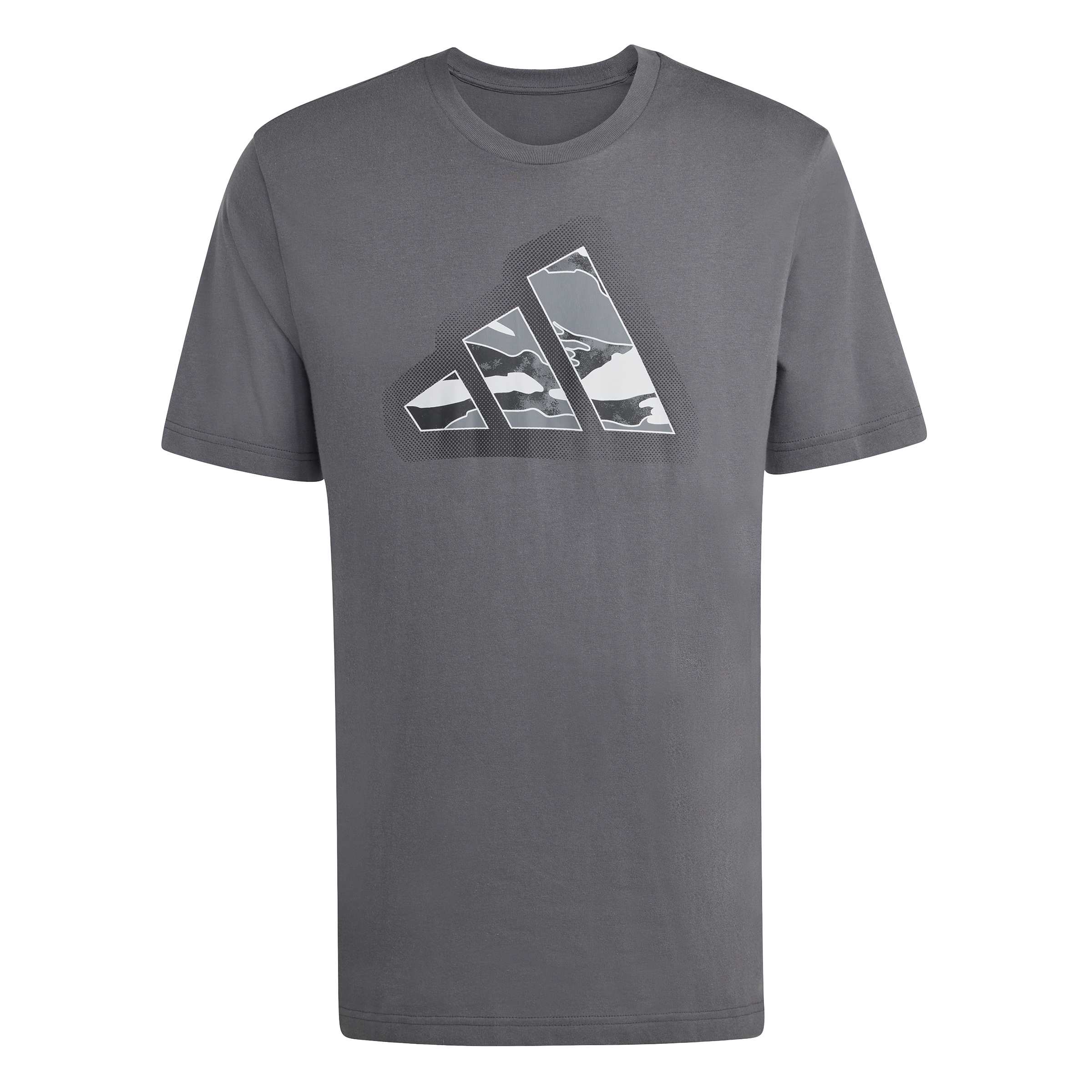 adidas Camo Modern Logo Mens Graphic Tee