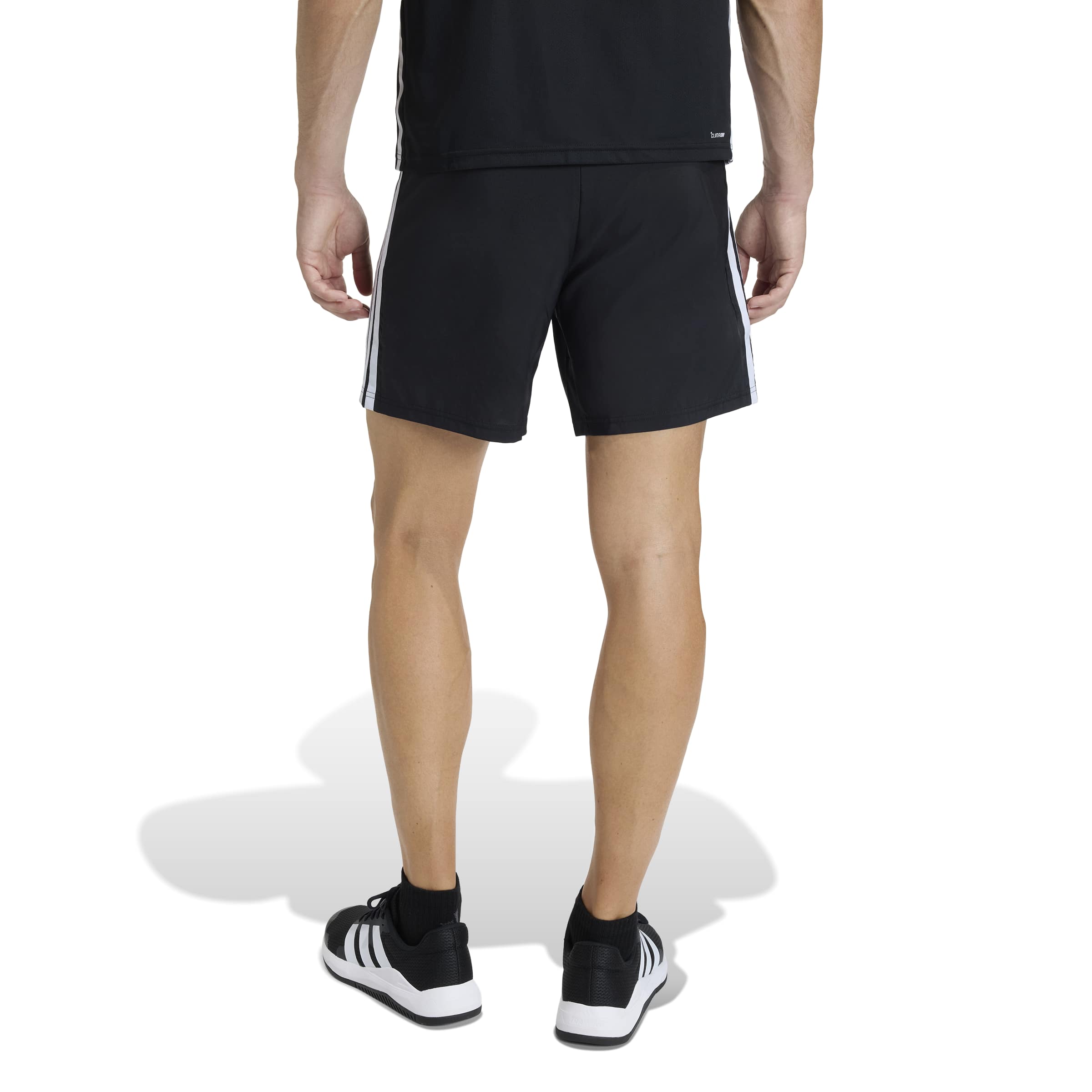 adidas Workout Essentials Base 3 Stripes 5-Inch Mens Shorts