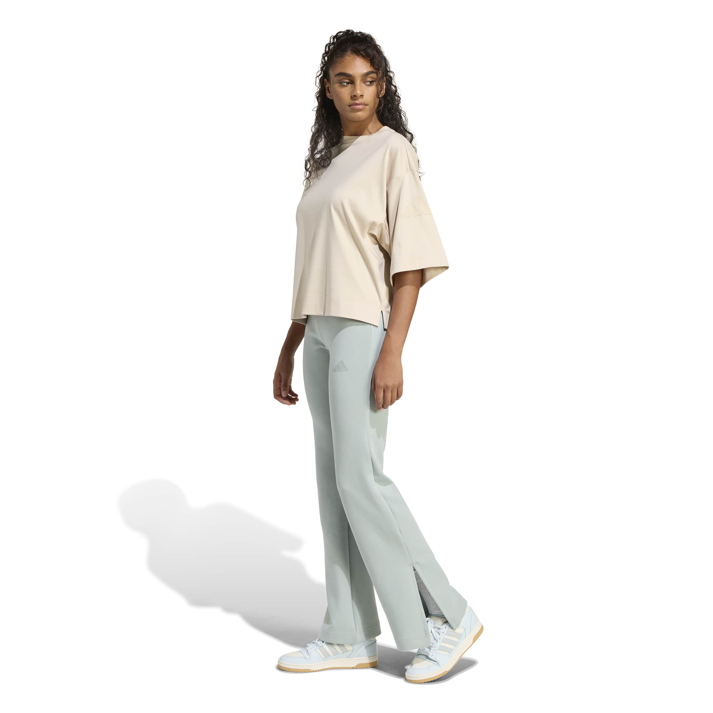 adidas Soft Lux Womens Flared Pants
