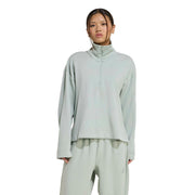 adidas Soft Lux Womens Quarter Zip
