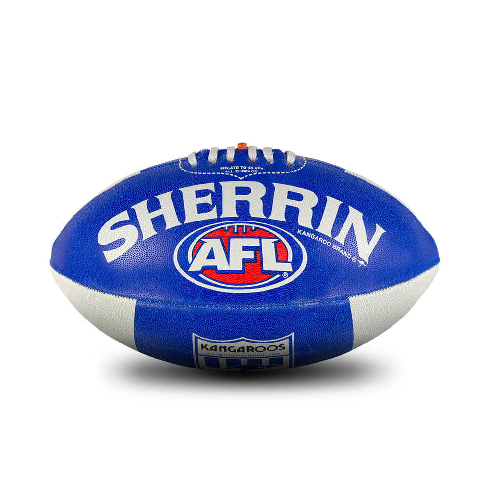Sherrin AFL All Surface 1st 18 Football - North Melbourne Kangaroos