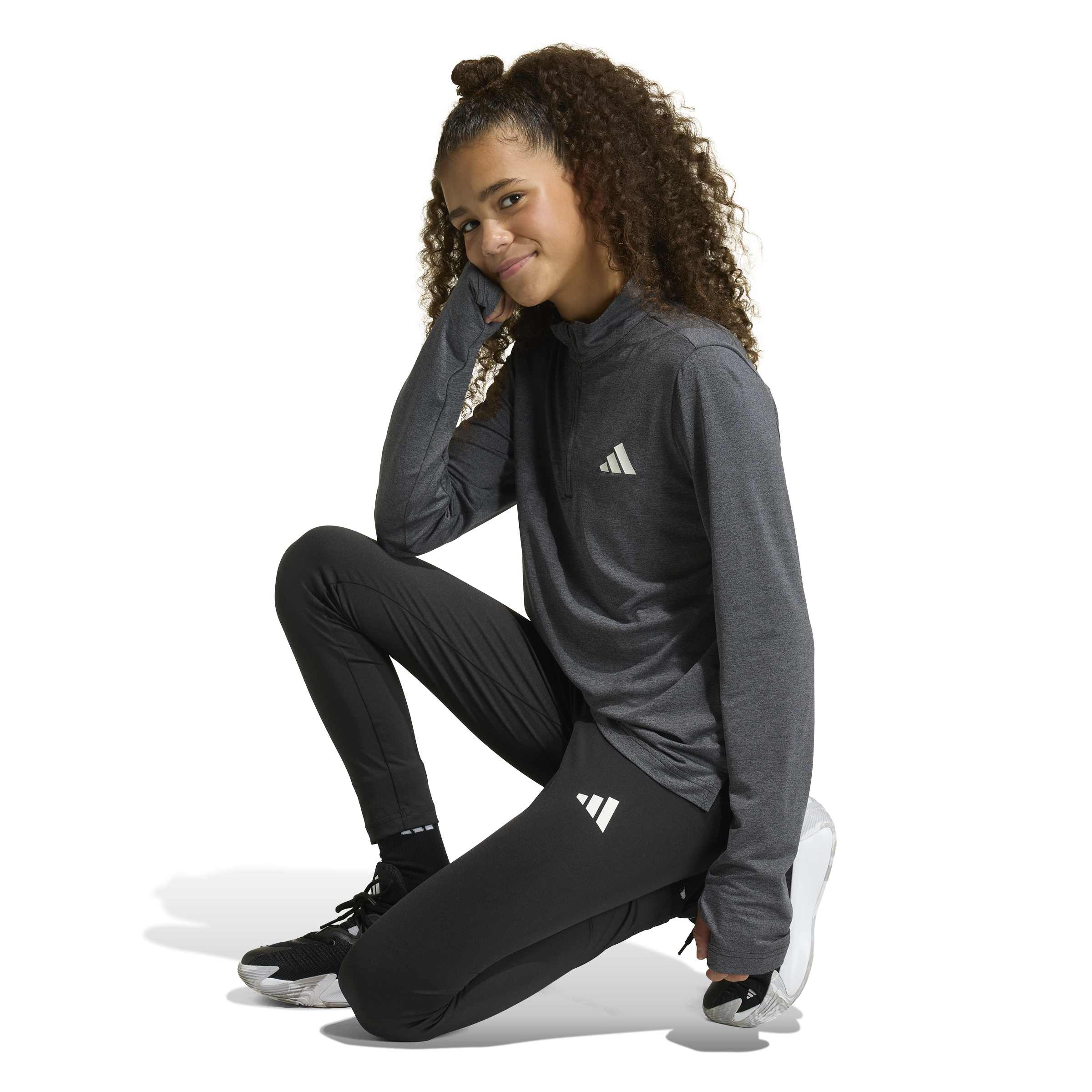 adidas Train Essentials 3-Stripes Girls Tights