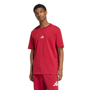 adidas Essentials Small Logo Single Jersey Mens Tee