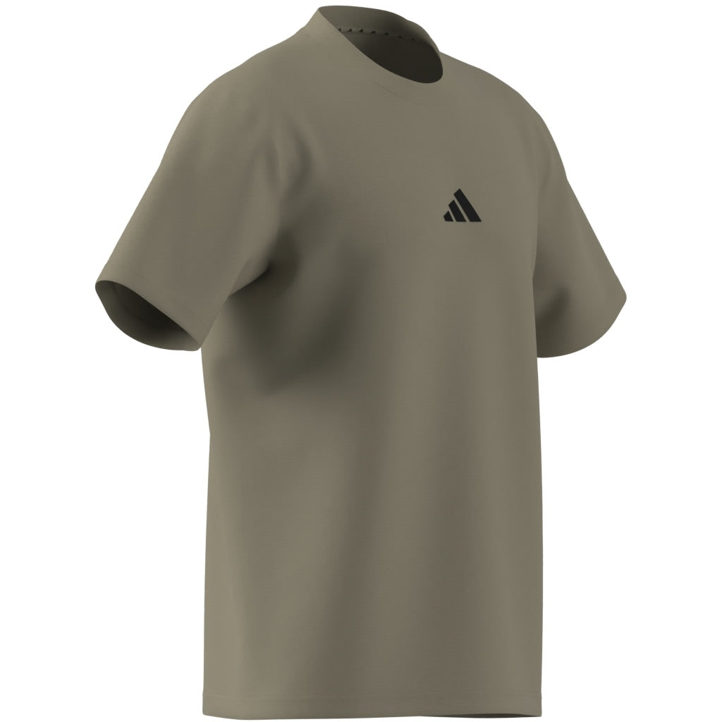 adidas Essentials Small Logo Single Jersey Mens Tee