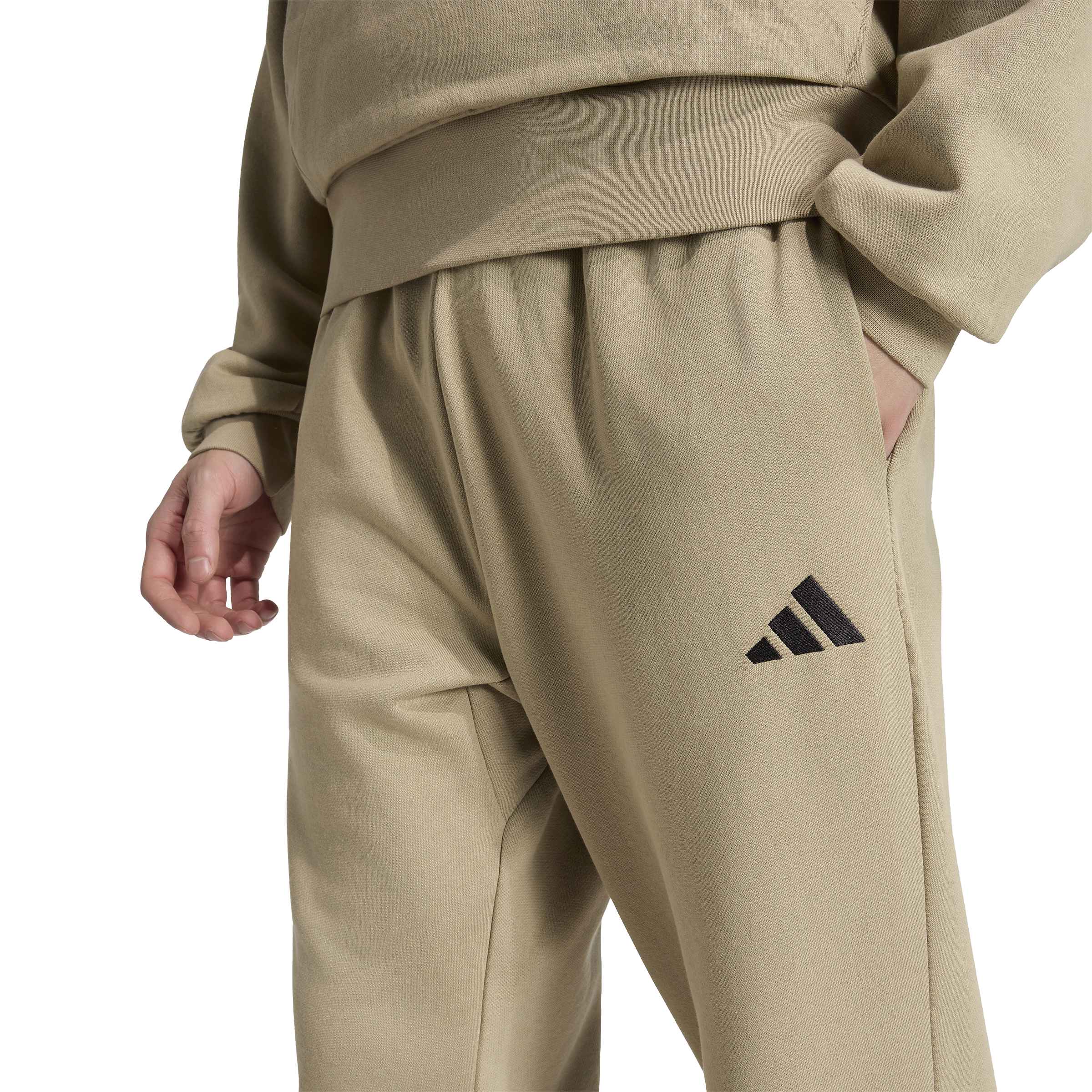 adidas Essentials Feel Cozy Mens Fleece Pants