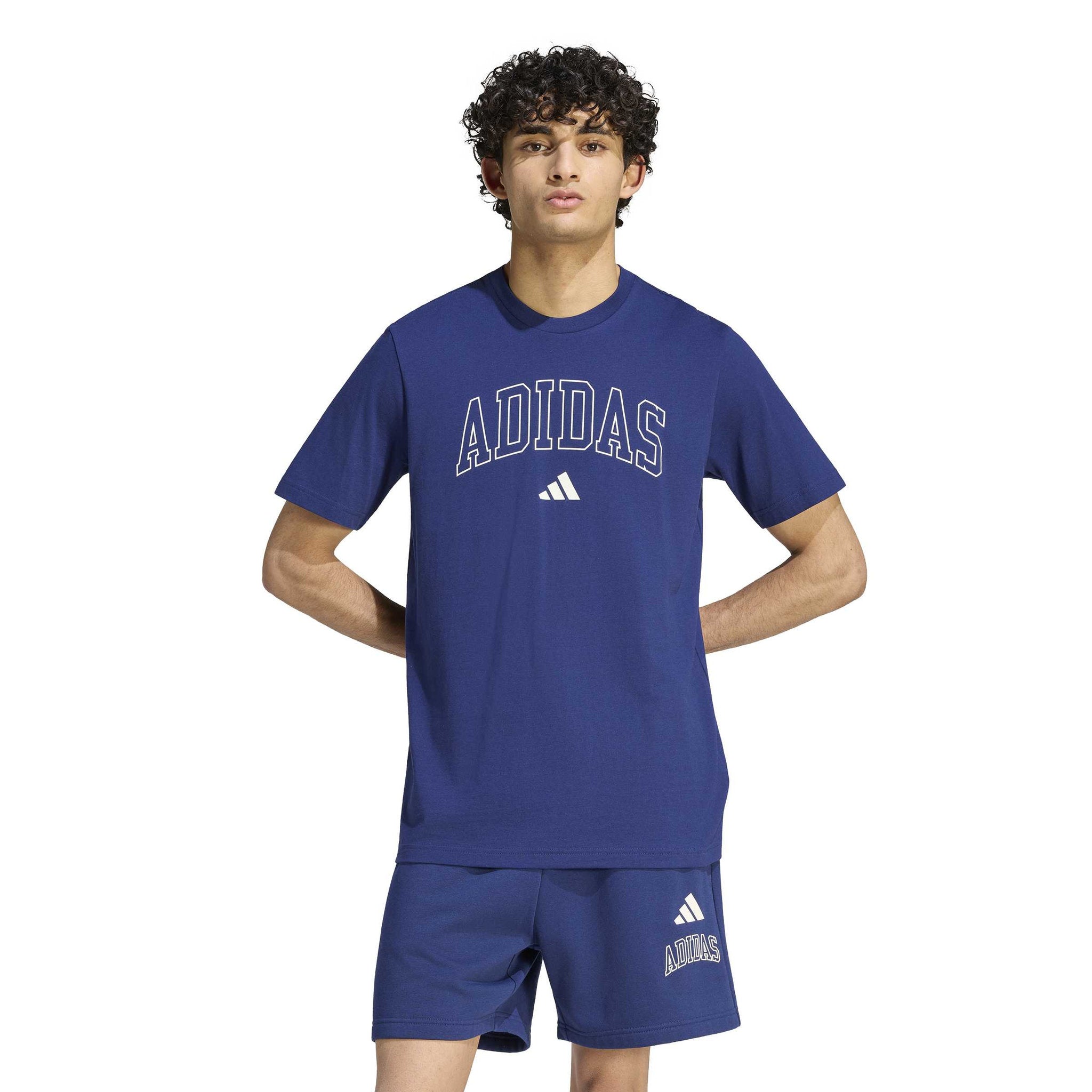 adidas Collegiate Lineage Graphic Mens Tee