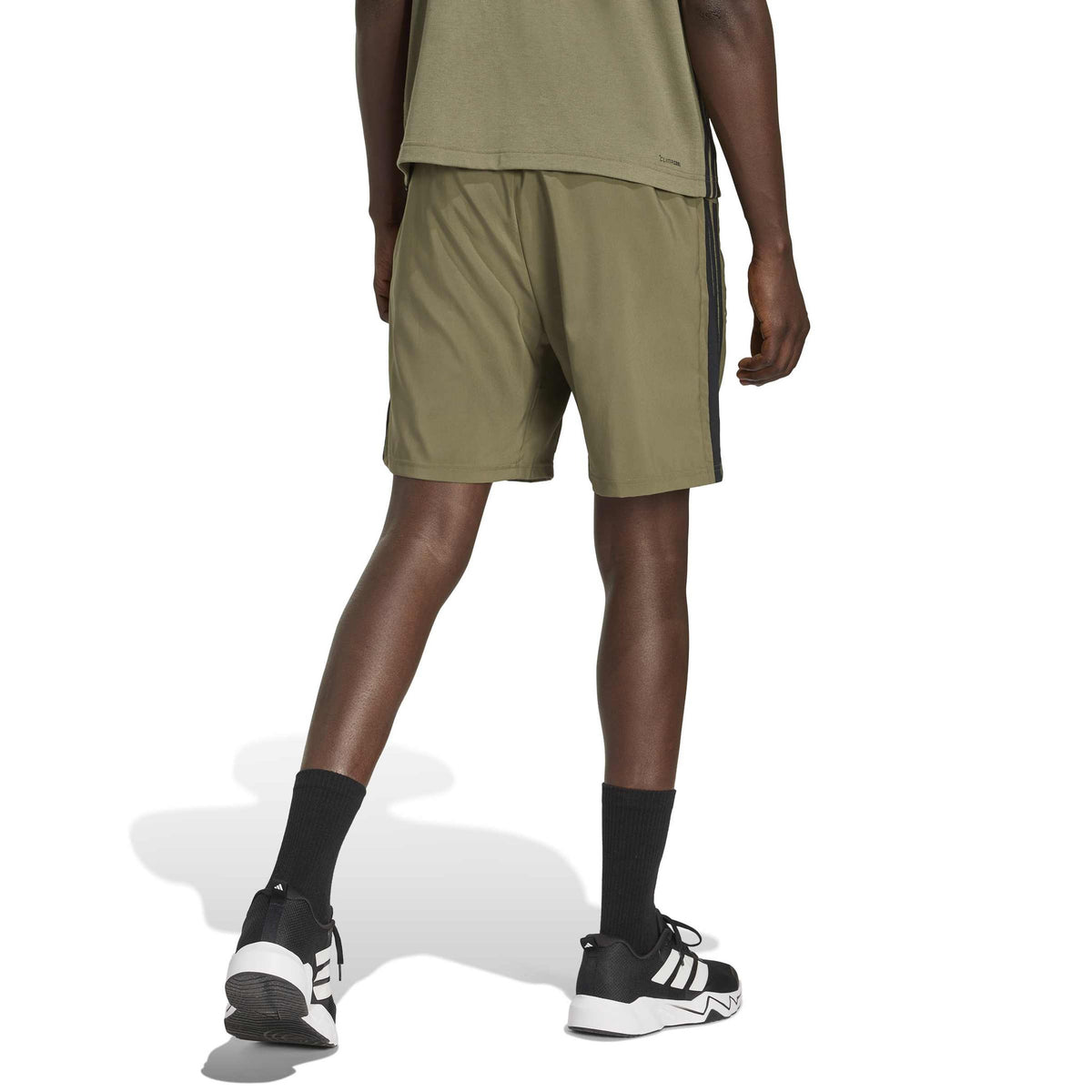 adidas Workout Essentials Base 3 Stripes Mens Woven Shorts