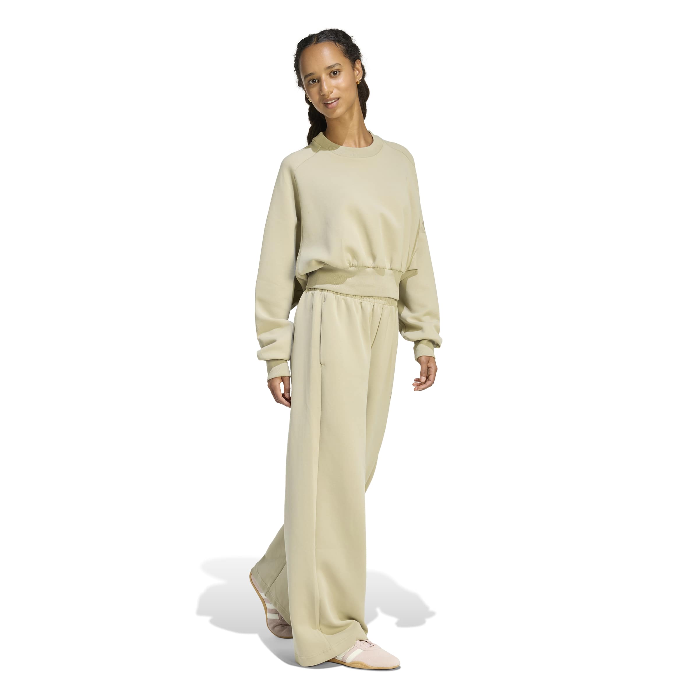 adidas Soft Lux Loose Womens Sweatshirt