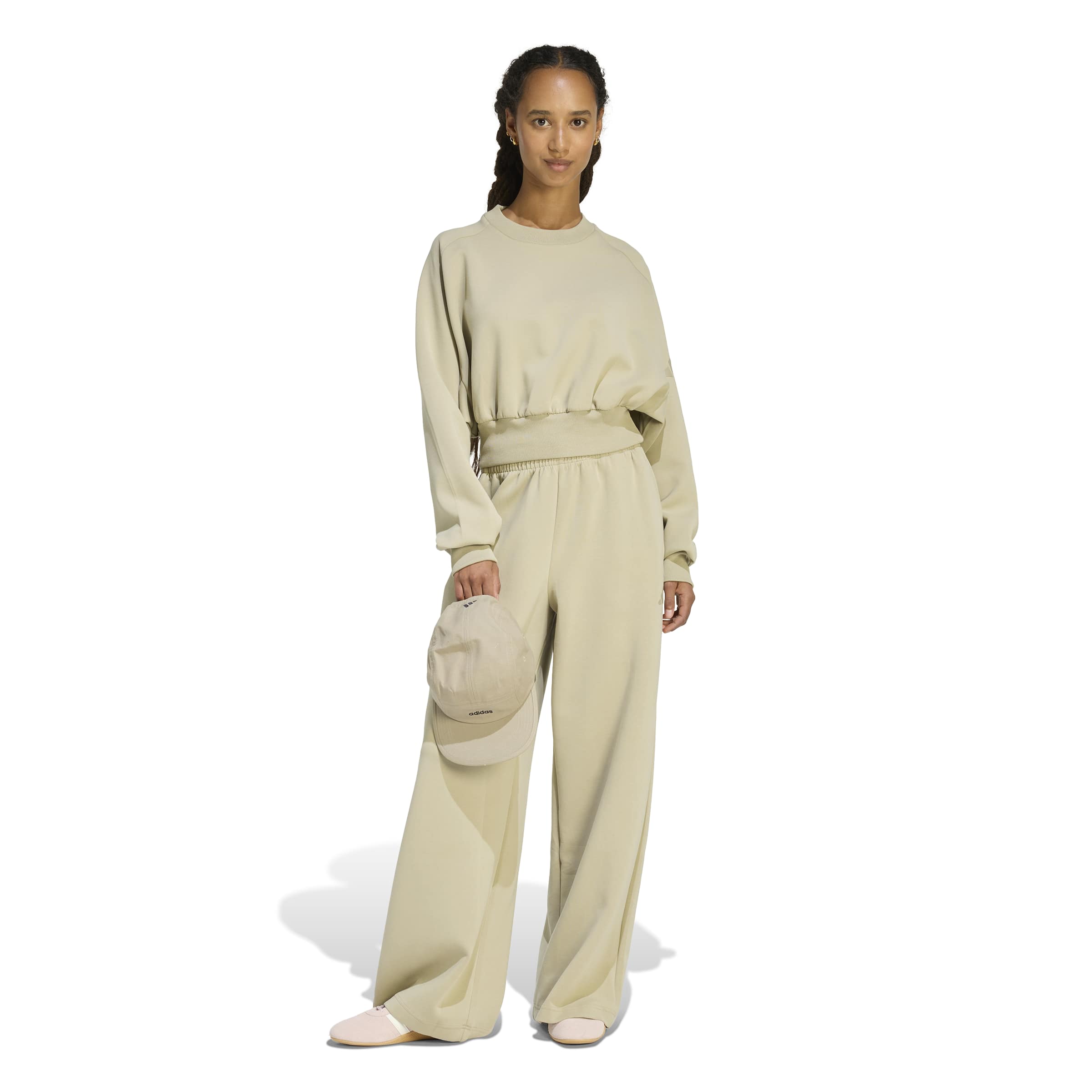 adidas Soft Lux Loose Womens Sweatshirt