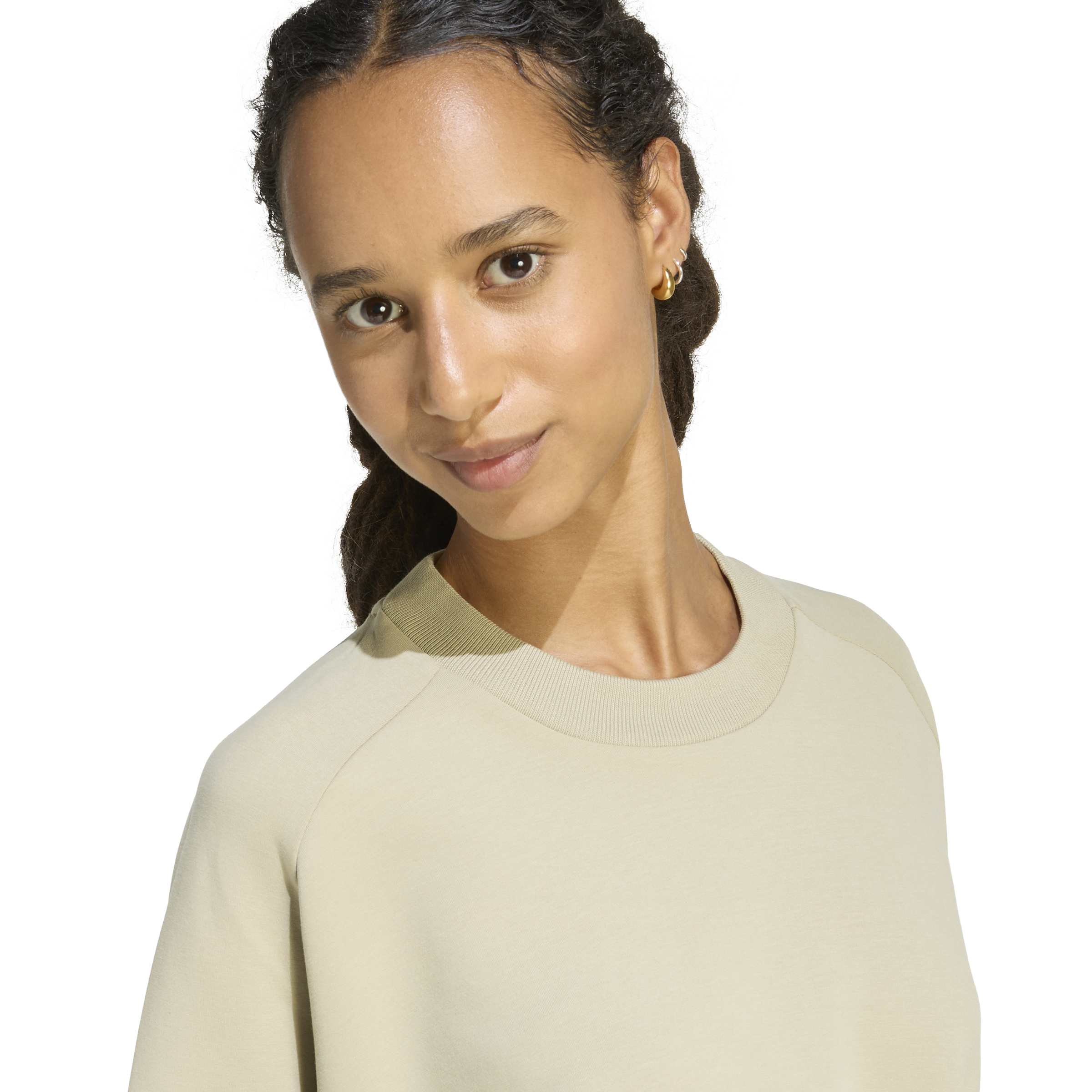 adidas Soft Lux Loose Womens Sweatshirt