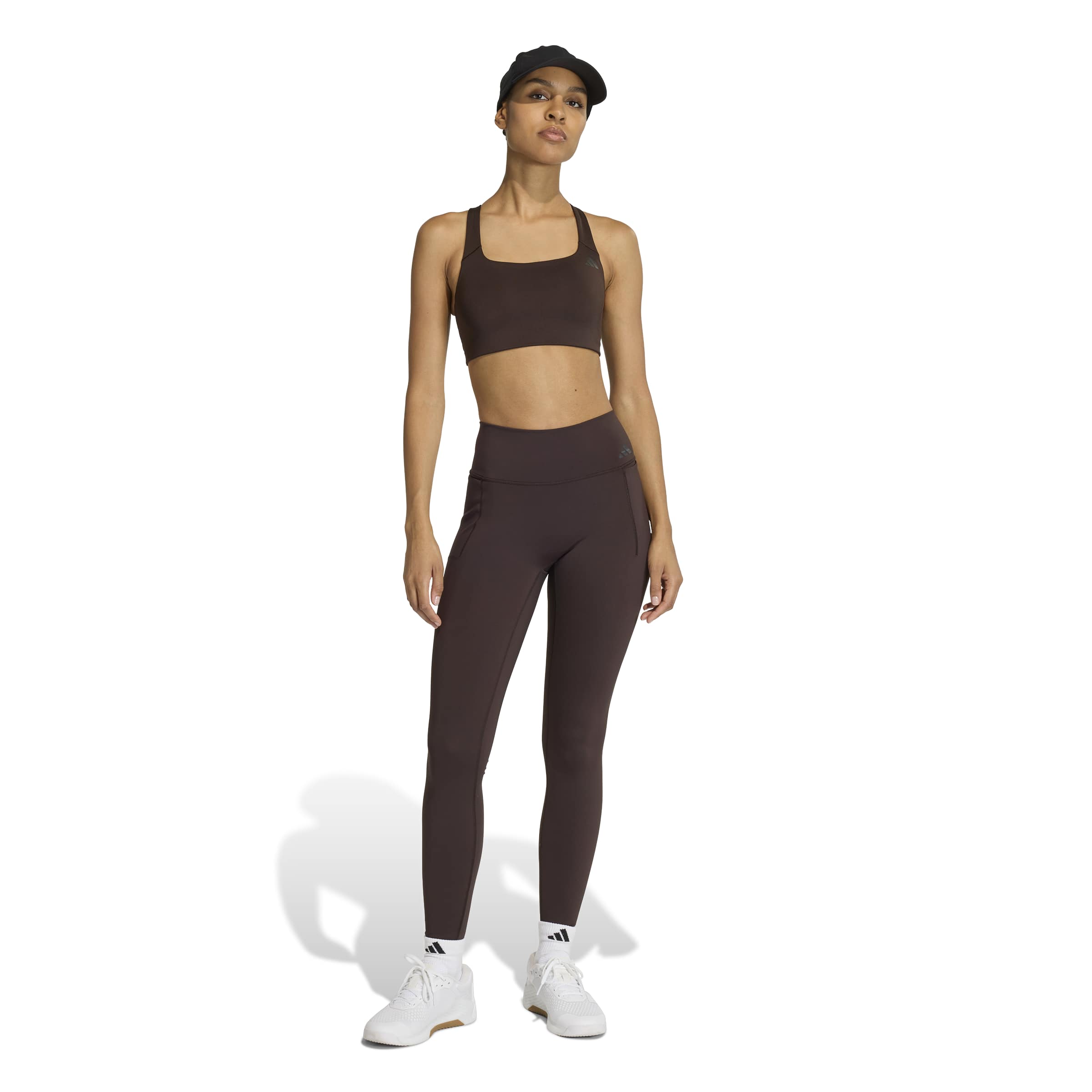 adidas Optime Workout Medium Support Womens Sports Bra