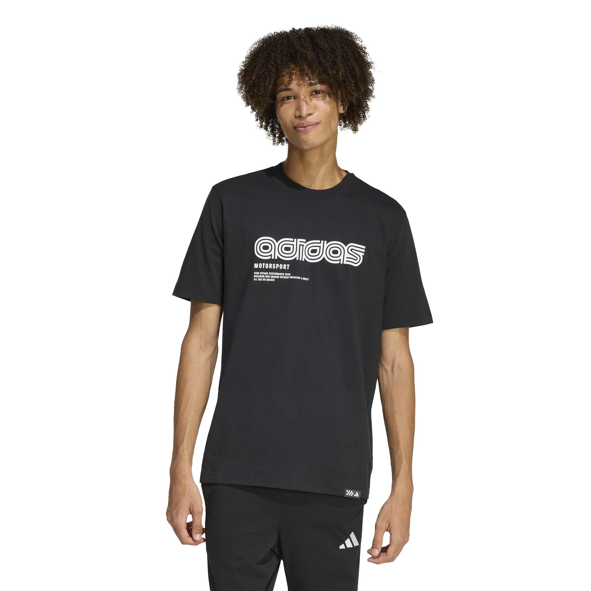 adidas Motorsport Linear Mens Graphic Tee