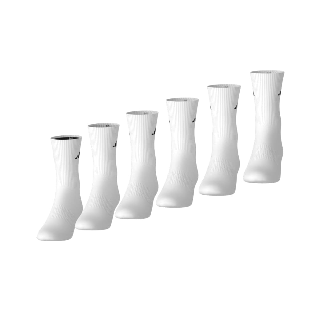 adidas Cushioned Crew Socks 6 Pack