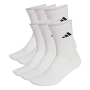 adidas Cushioned Crew Socks 6 Pack