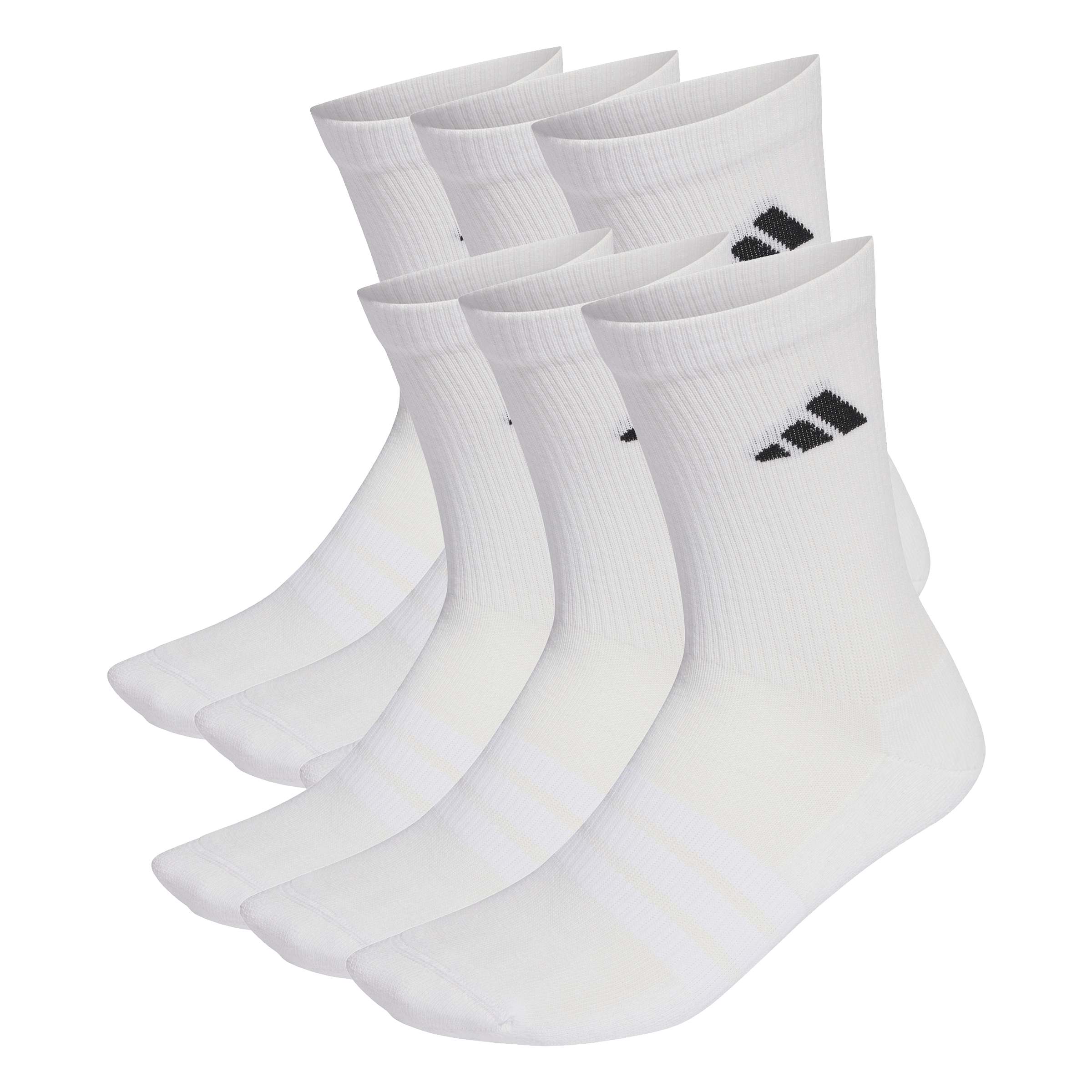 adidas Cushioned Crew Socks 6 Pack