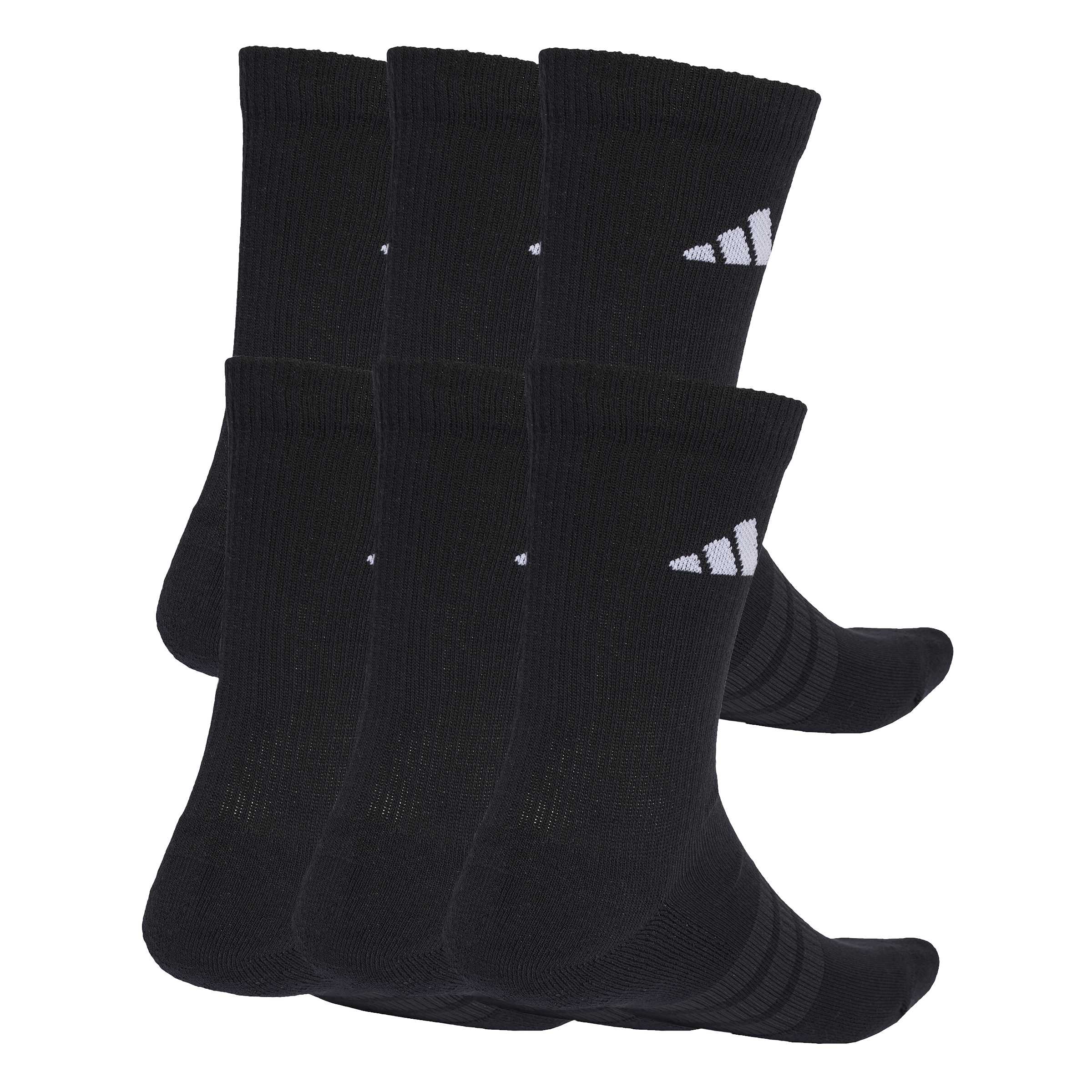 adidas Cushioned Crew Socks 6 Pack