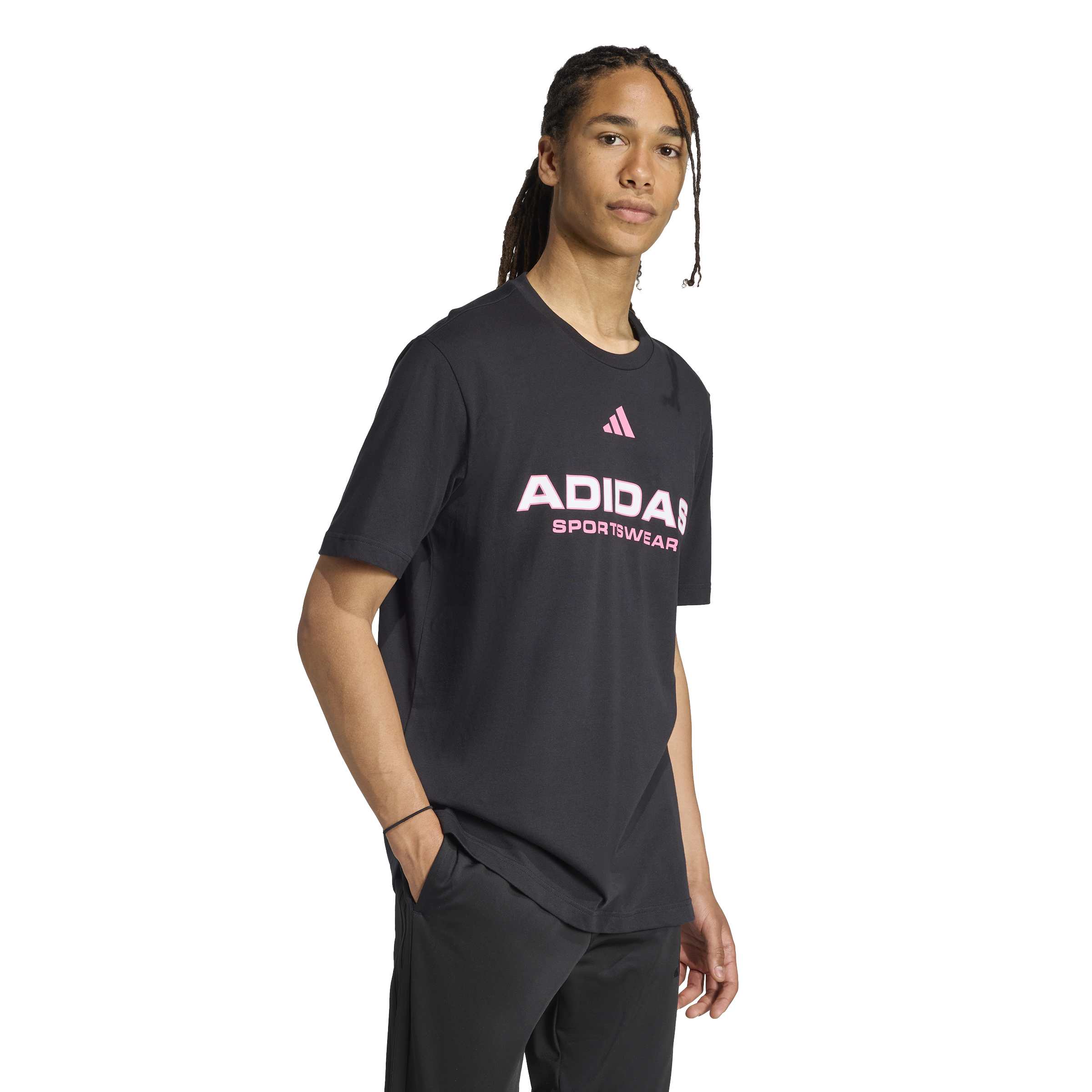adidas House of Tiro Linear Graphic Mens Tee
