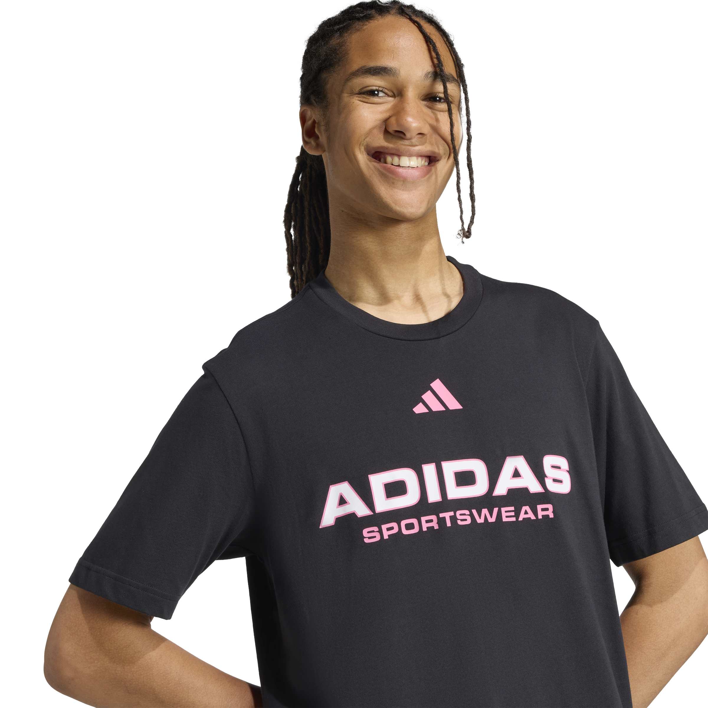 adidas House of Tiro Linear Graphic Mens Tee