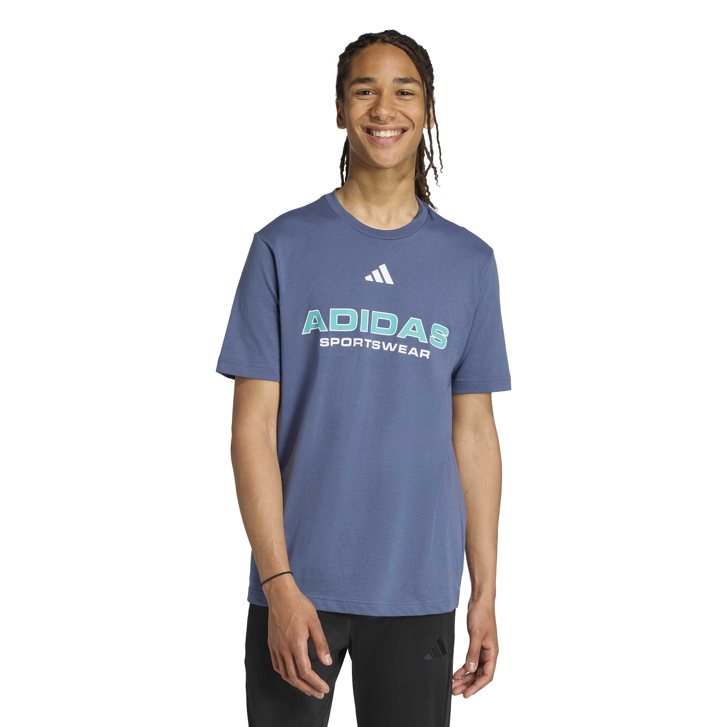 adidas House of Tiro Linear Graphic Mens Tee