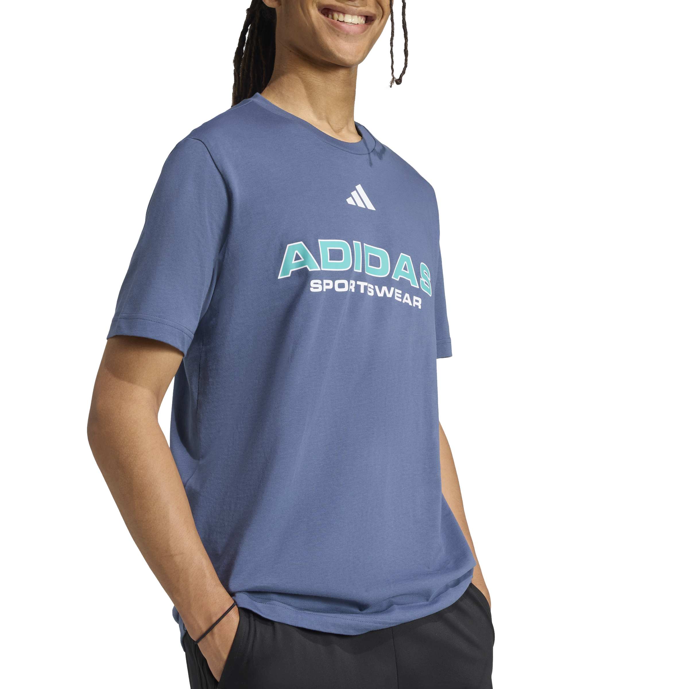 adidas House of Tiro Linear Graphic Mens Tee