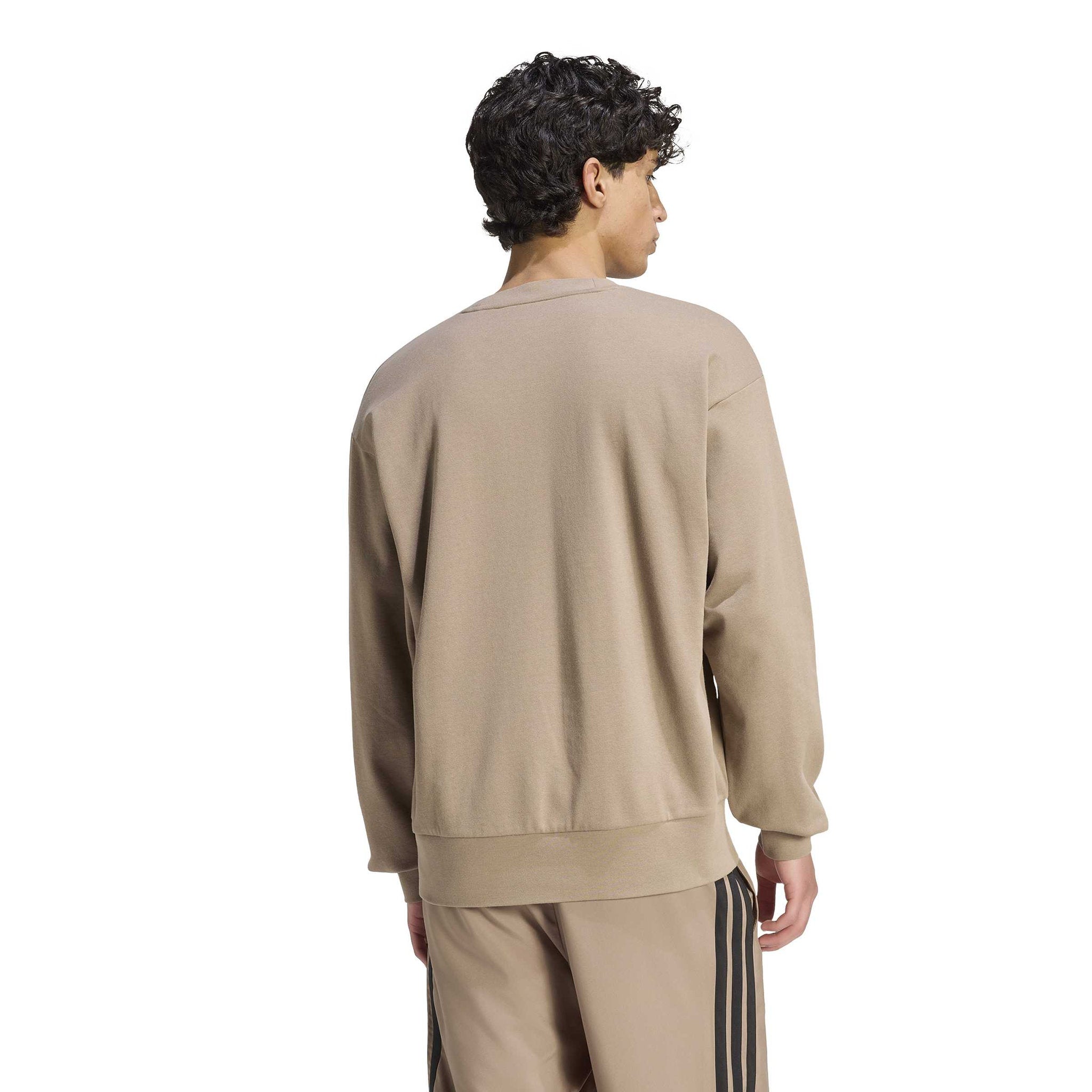 adidas Essentials Feel Cozy French Terry Mens Sweatshirt